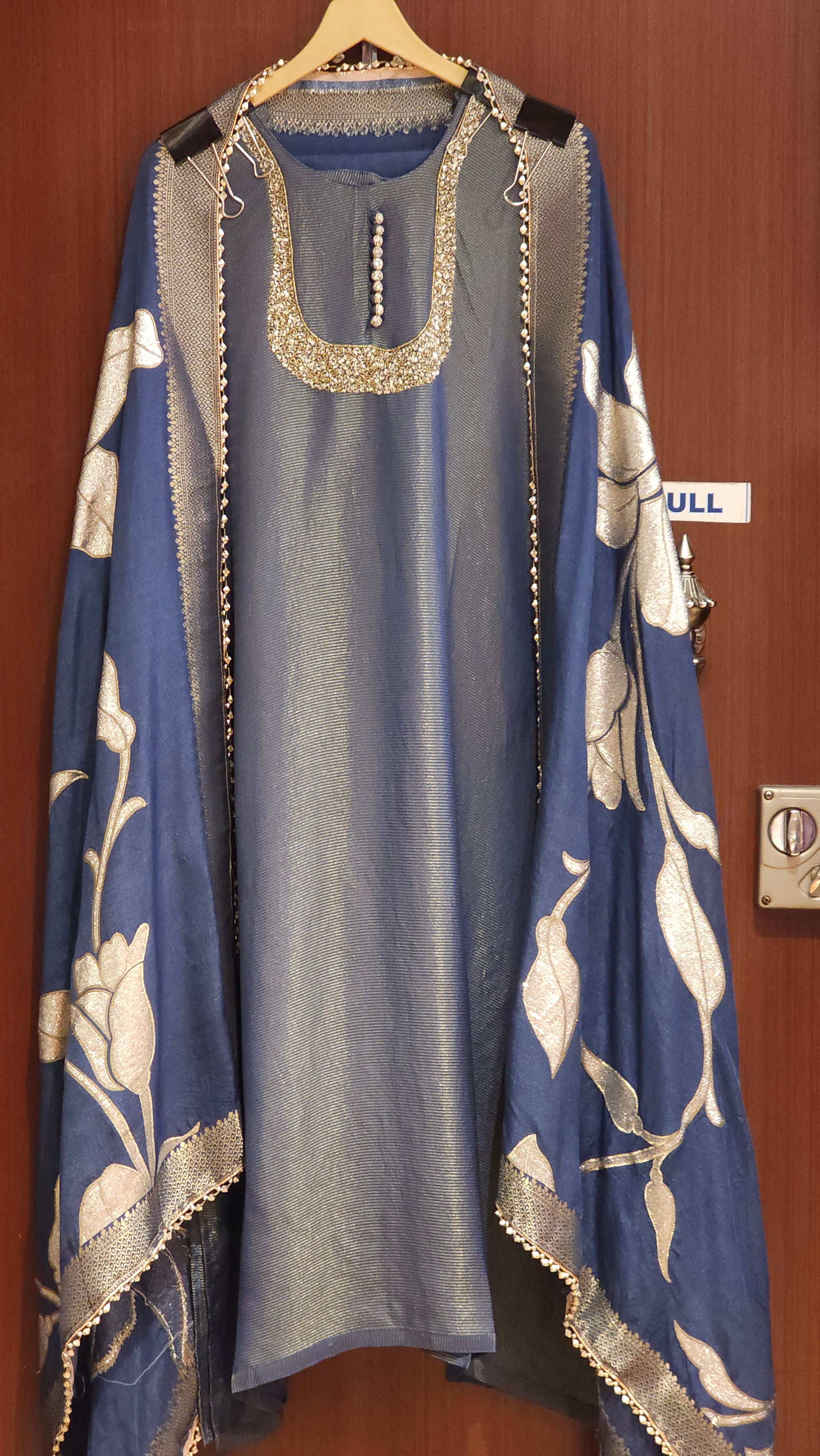 U Neck Handworked Suit Now in New Colours