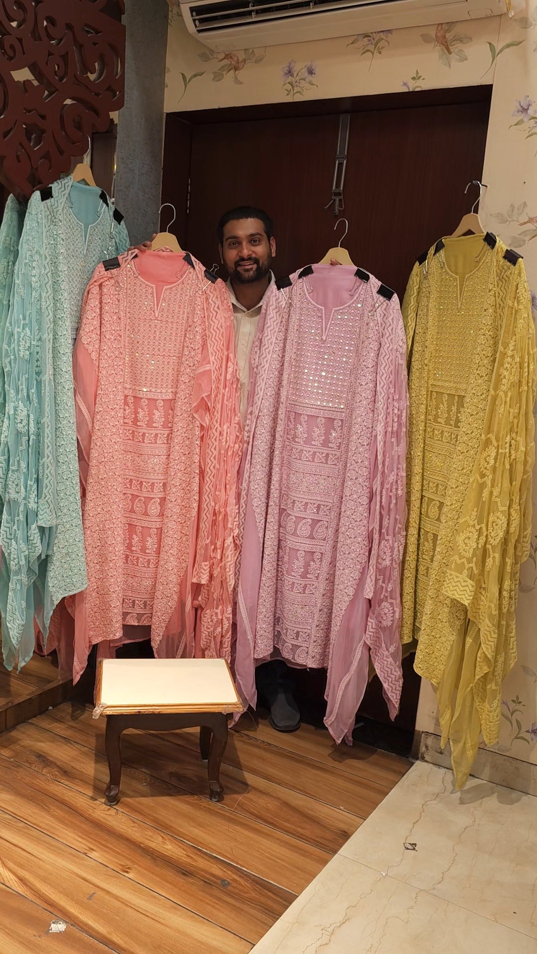 Original Premiun Lucknowi Georgette Suits