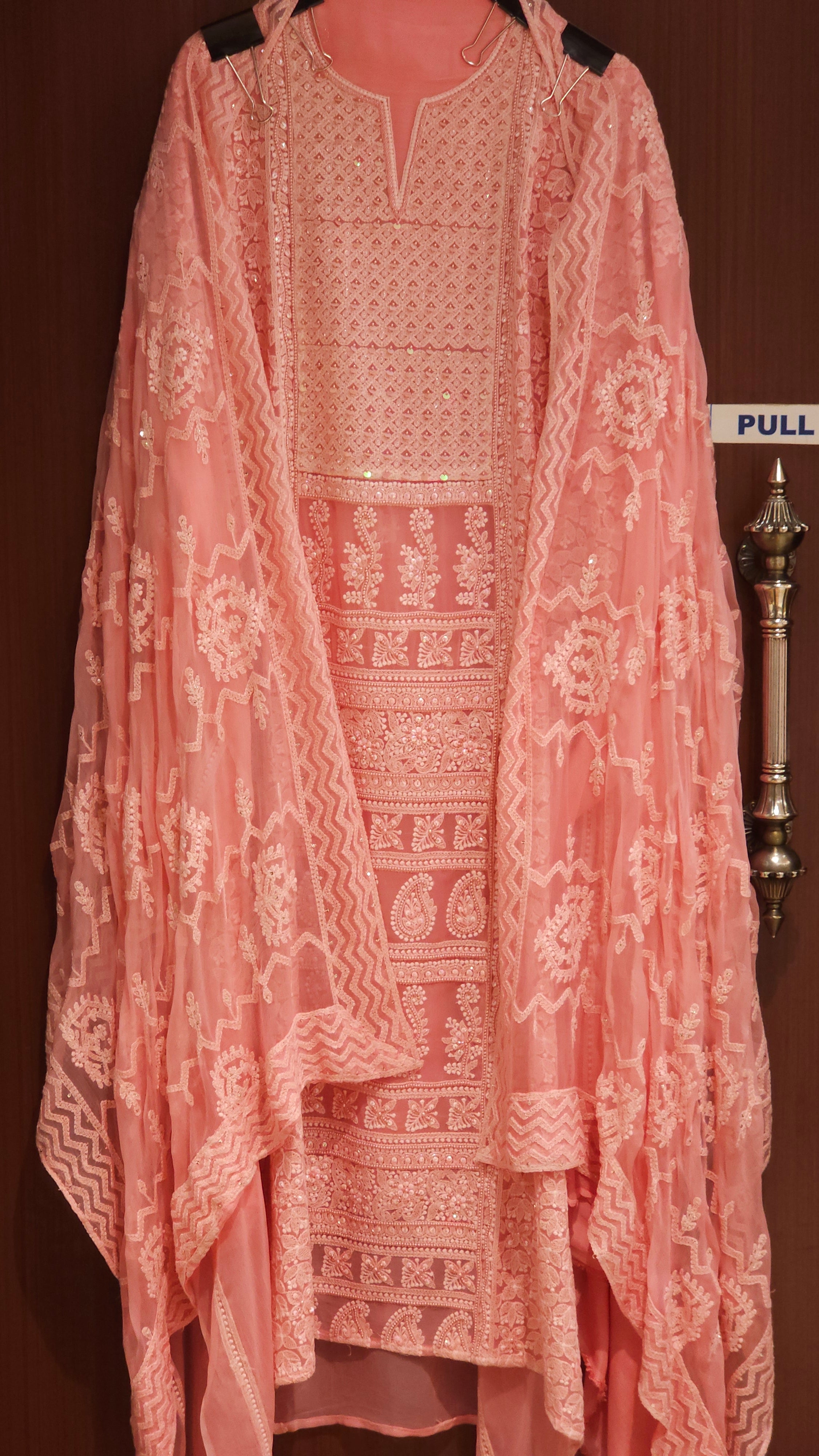 Original Premiun Lucknowi Georgette Suits
