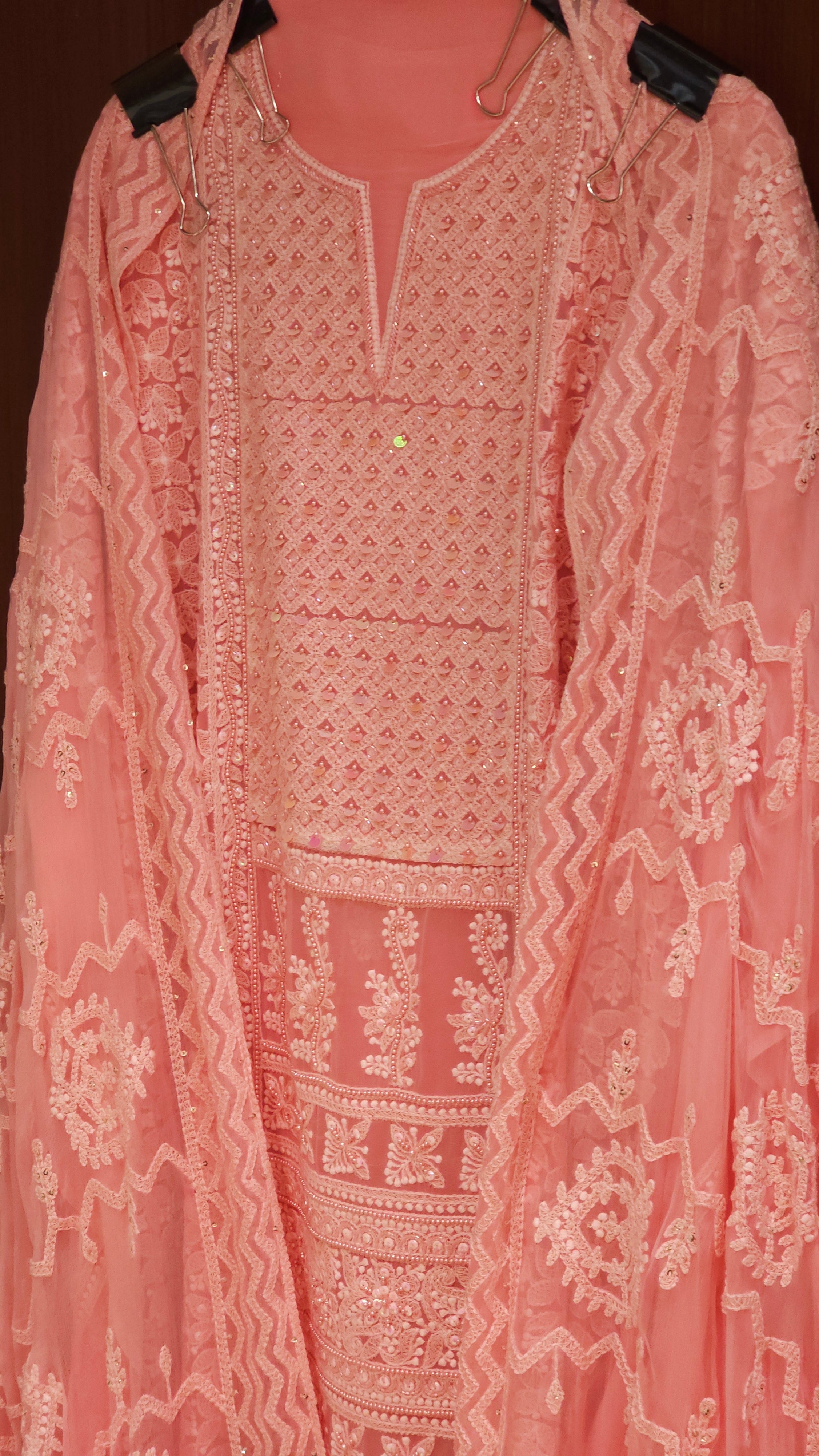 Original Premiun Lucknowi Georgette Suits
