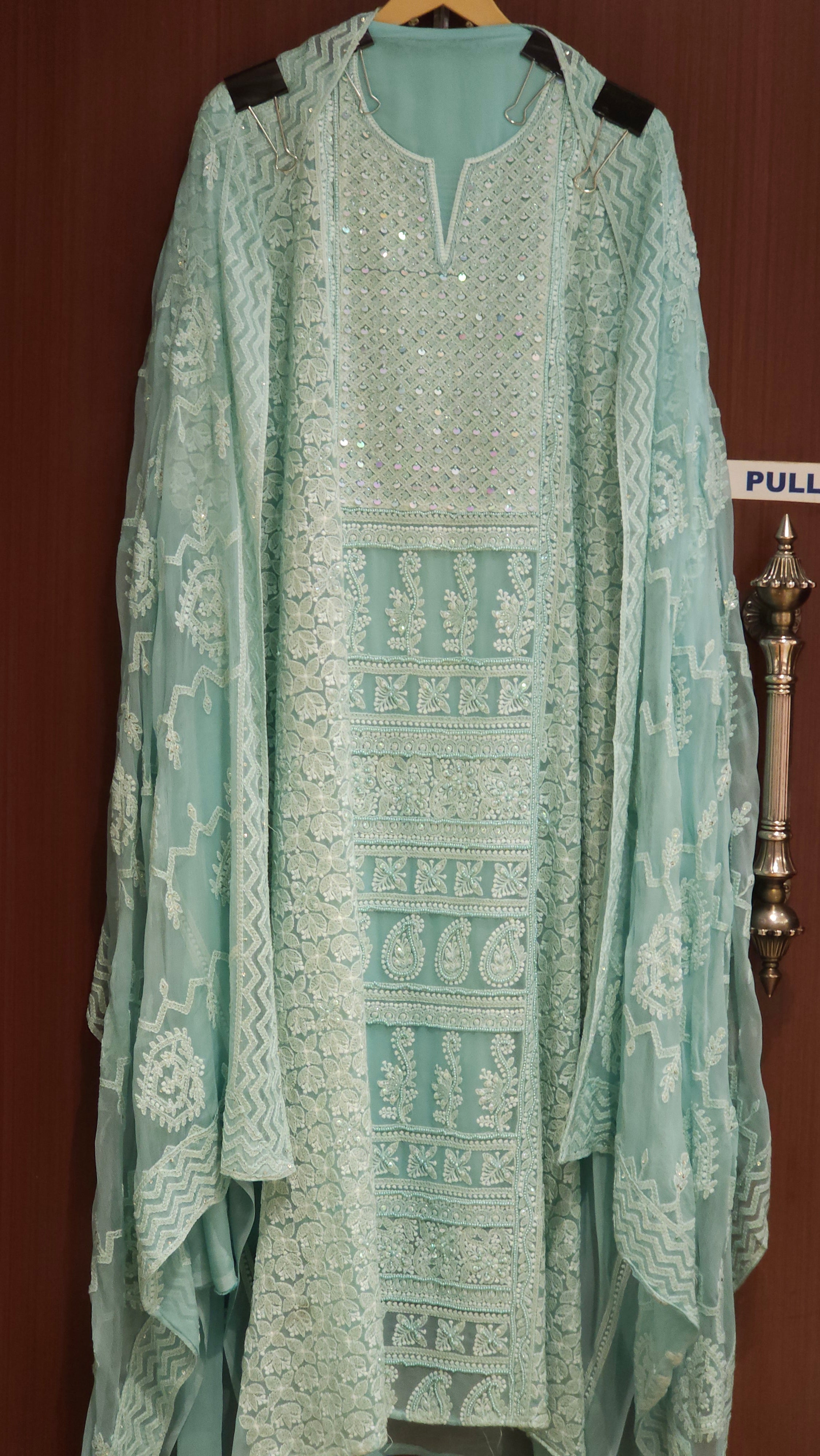 Original Premiun Lucknowi Georgette Suits