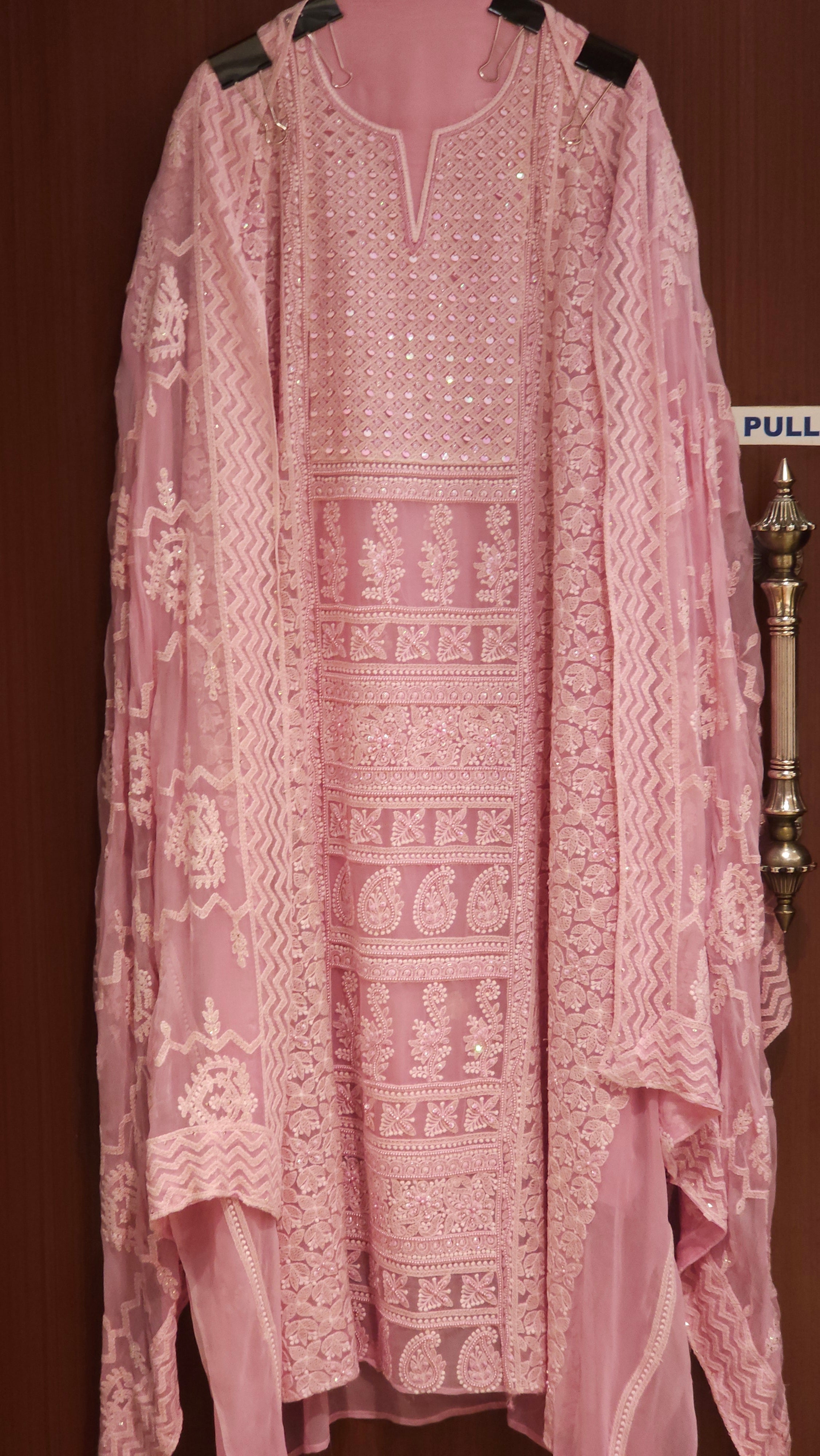 Original Premiun Lucknowi Georgette Suits