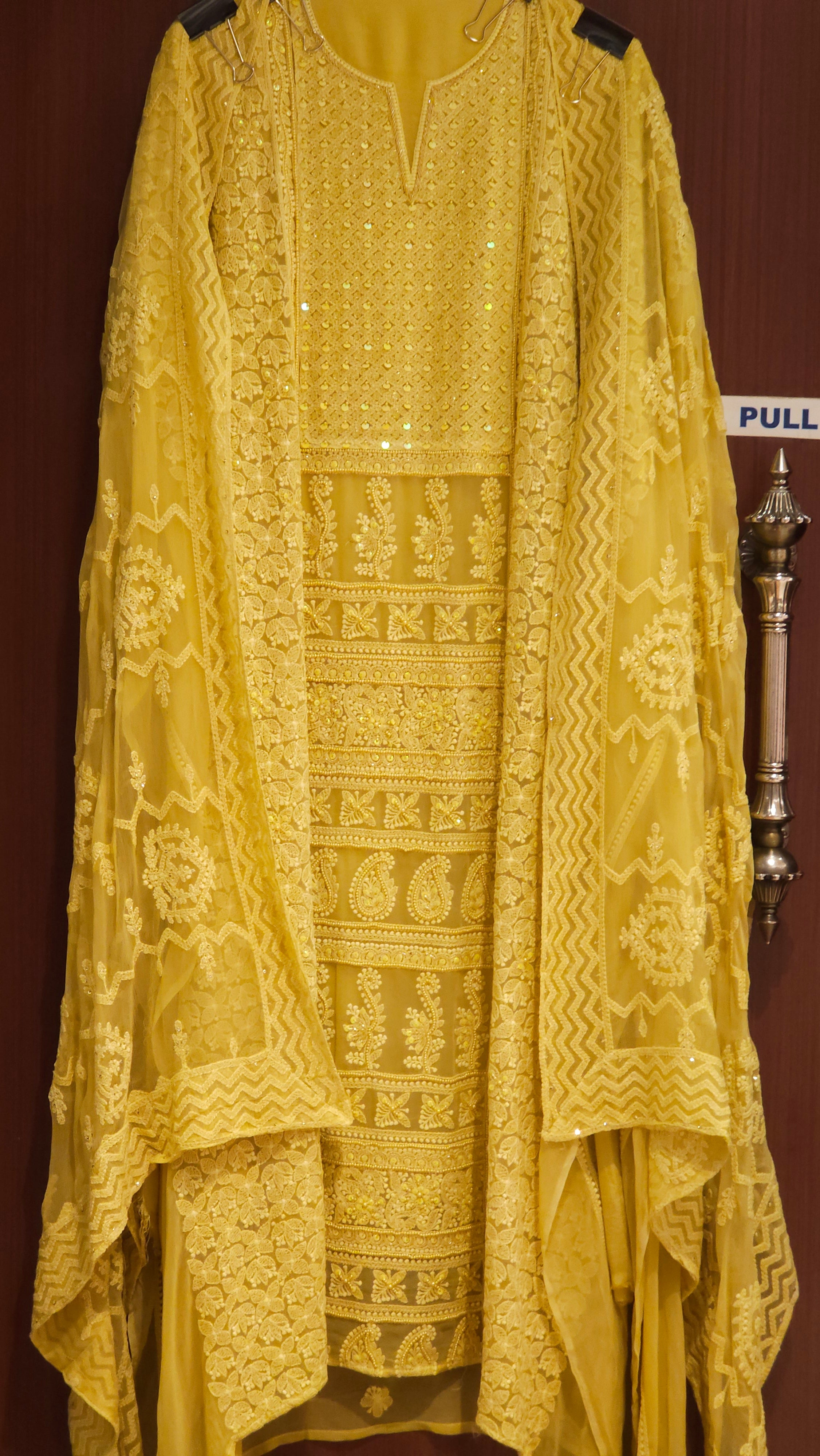 Original Premiun Lucknowi Georgette Suits