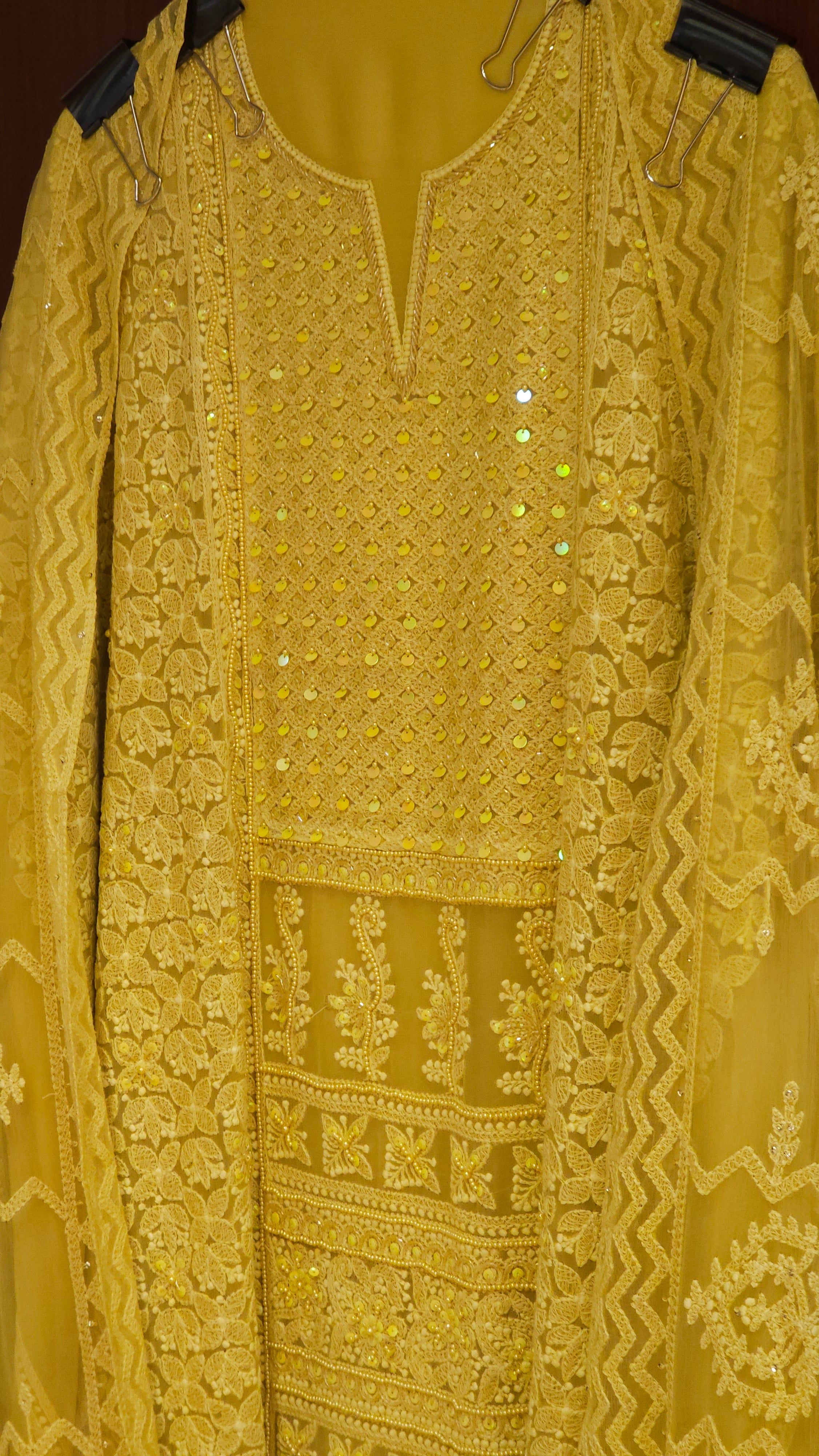 Original Premiun Lucknowi Georgette Suits