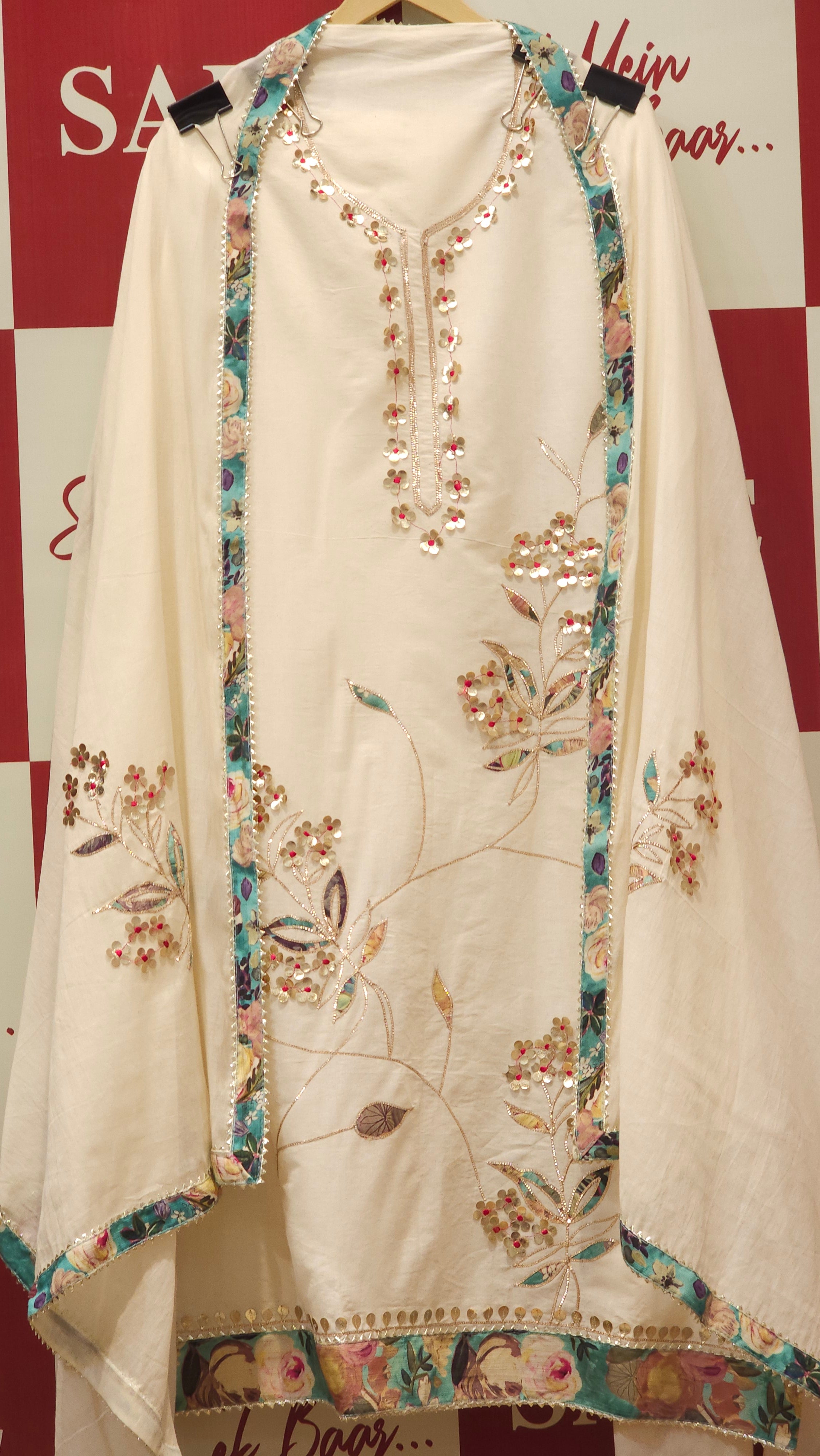 Popping Flower Suit – Pure Cotton
