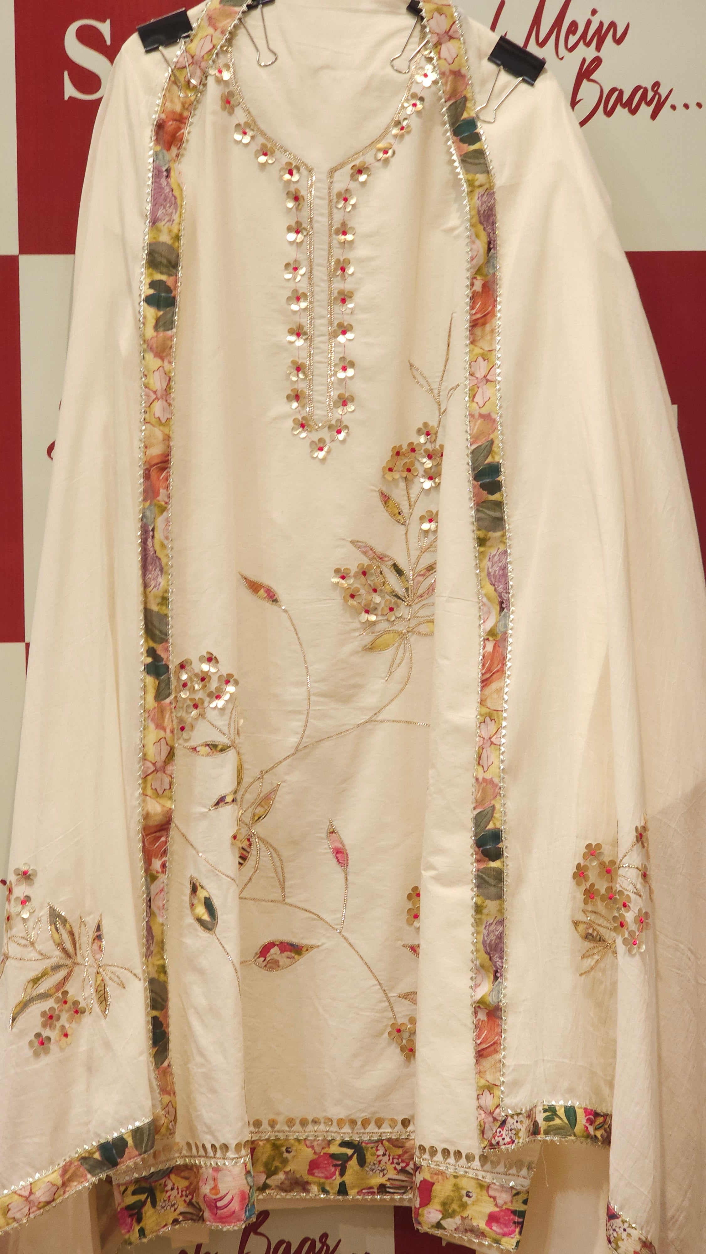 Popping Flower Suit – Pure Cotton