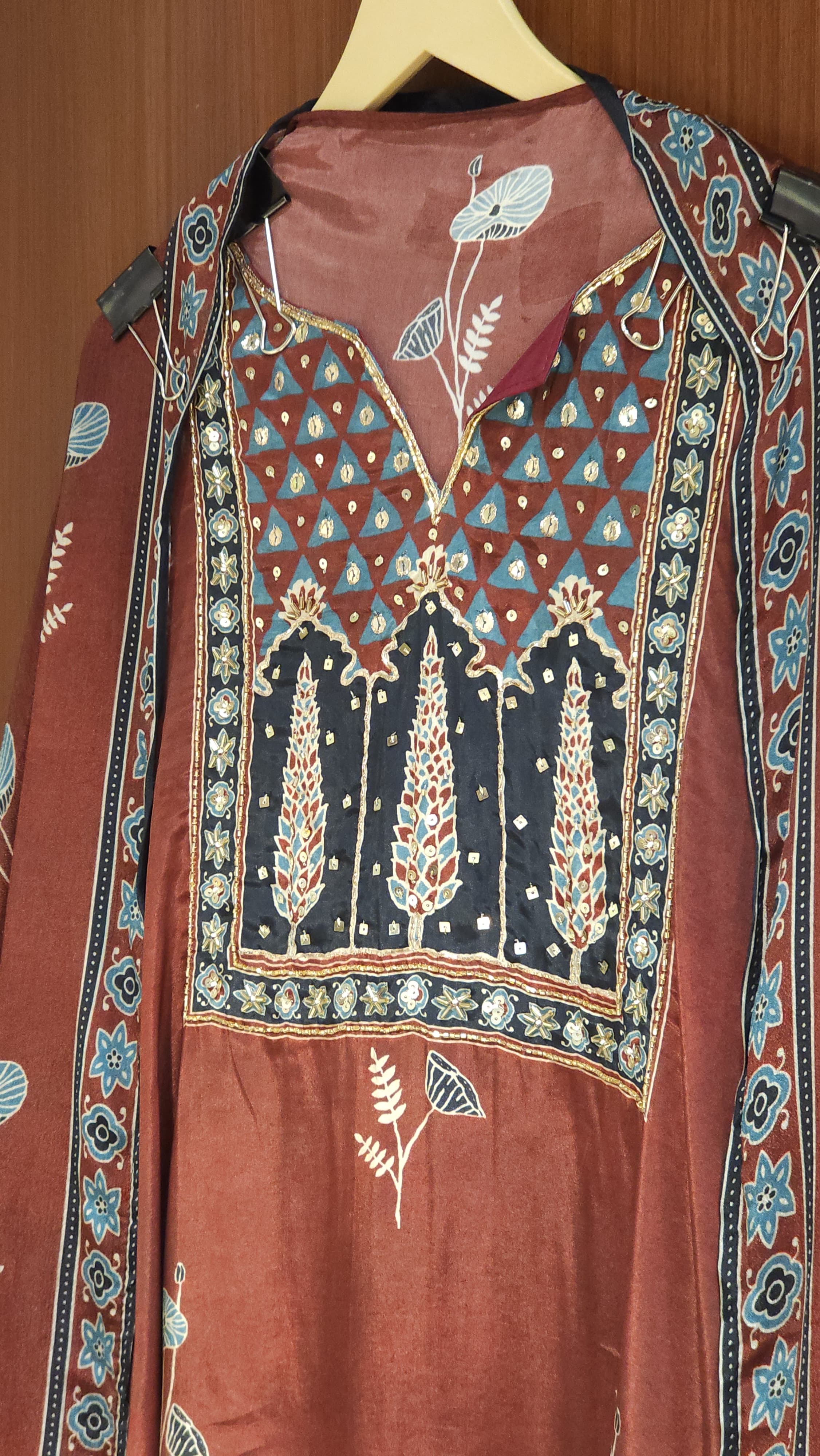 Viral Kalamkari & Batik Crepe Suits - 3 Designs