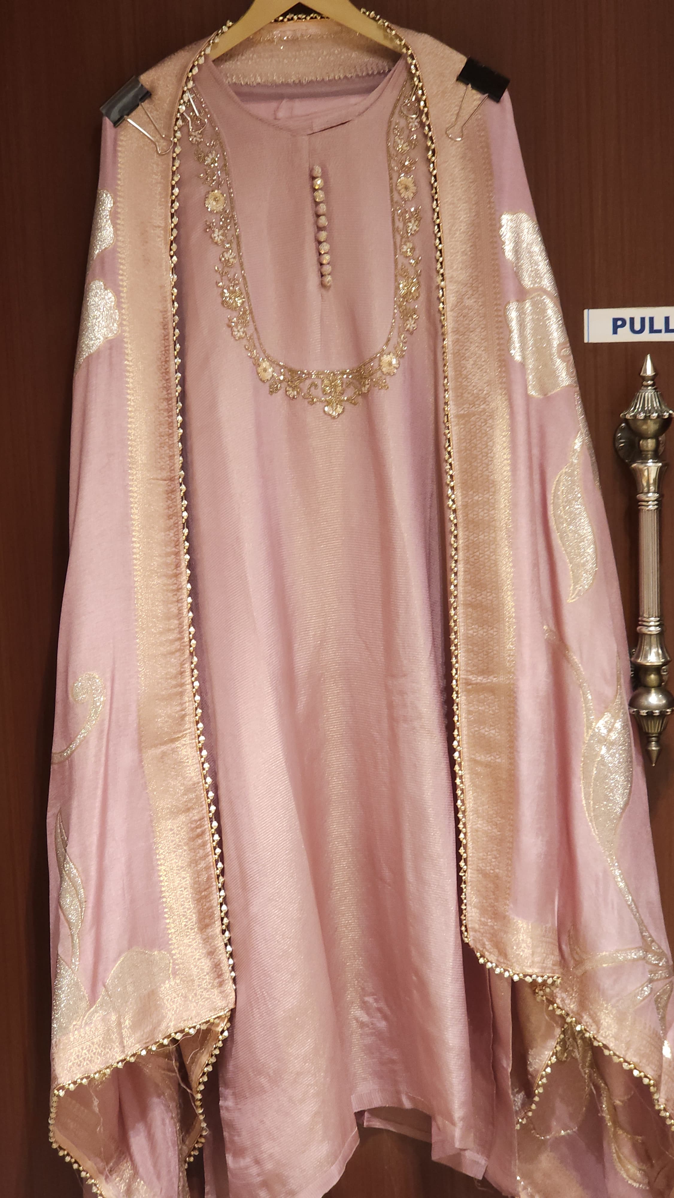 U-Neck Embroidery Suit in 4 new Shades