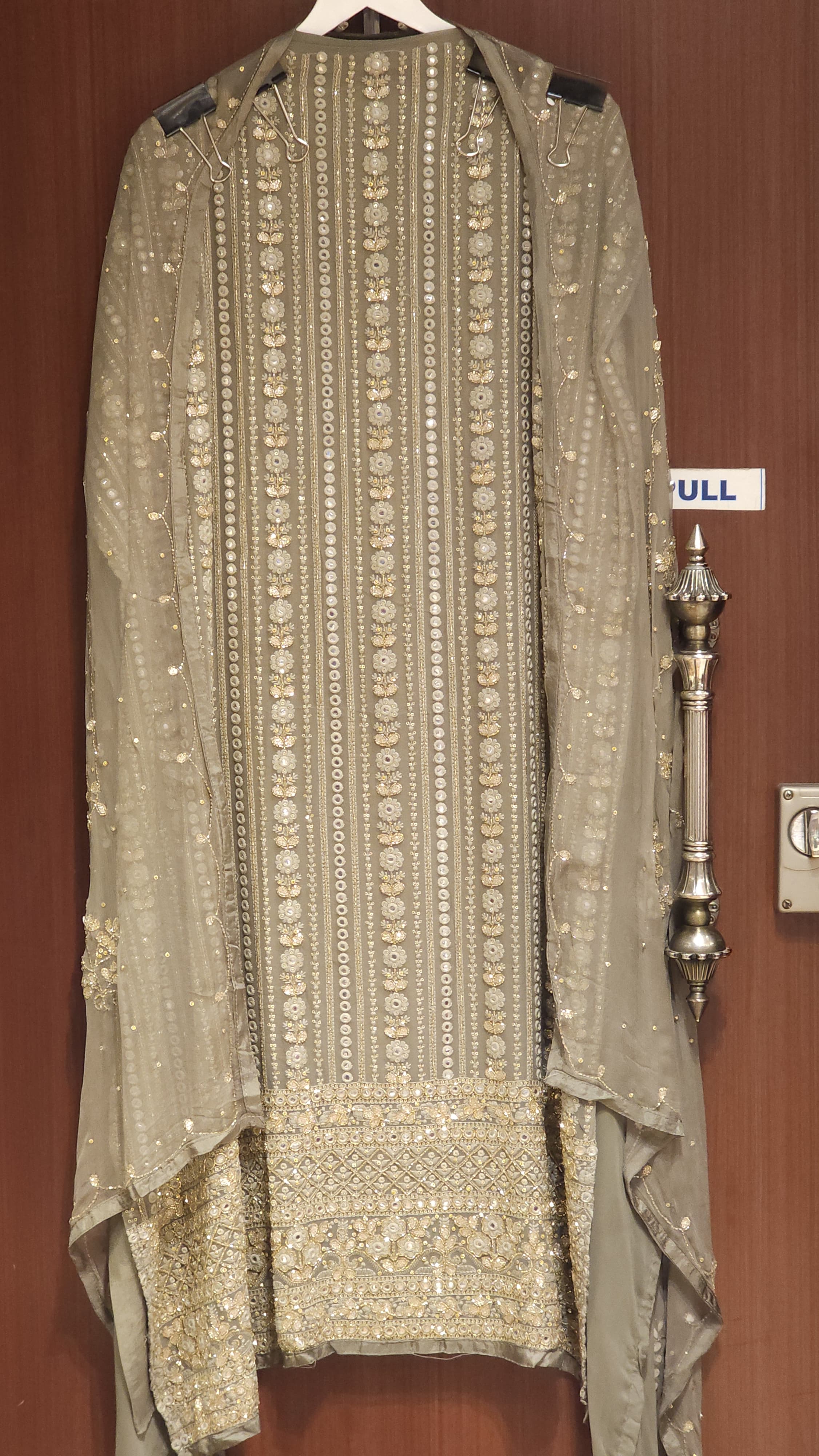 Embroidered Georgette Lucknowi Suits