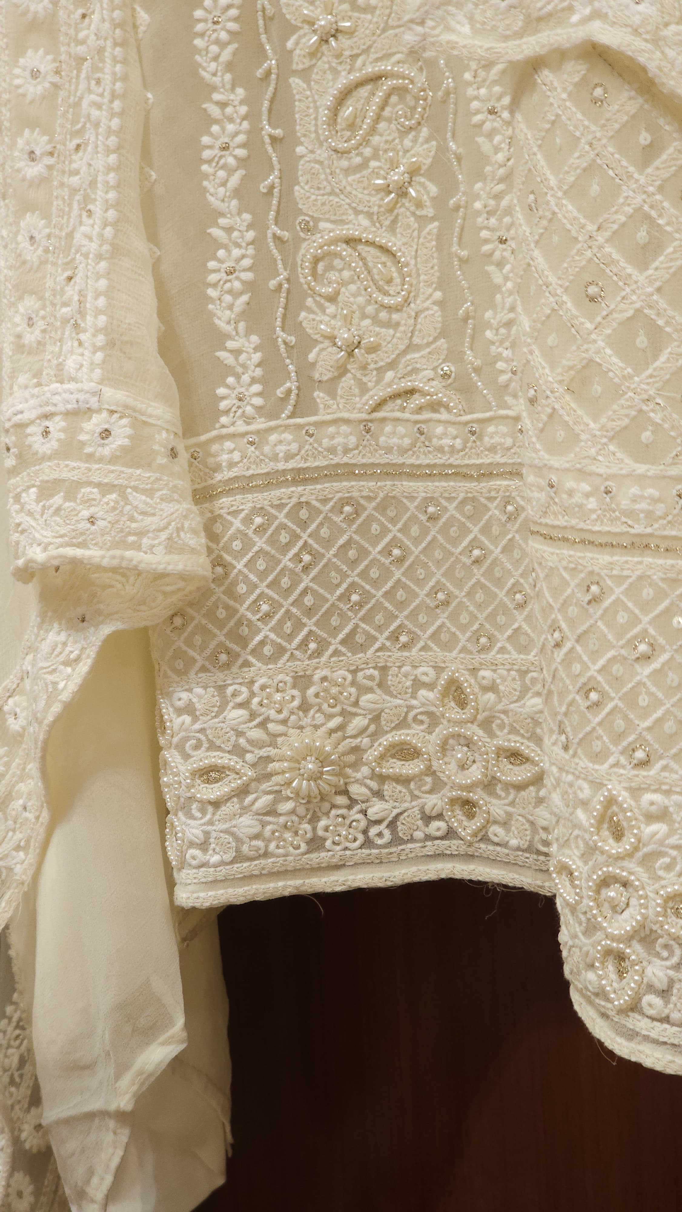 Original Lucknowi Pearl Chikankari Suit