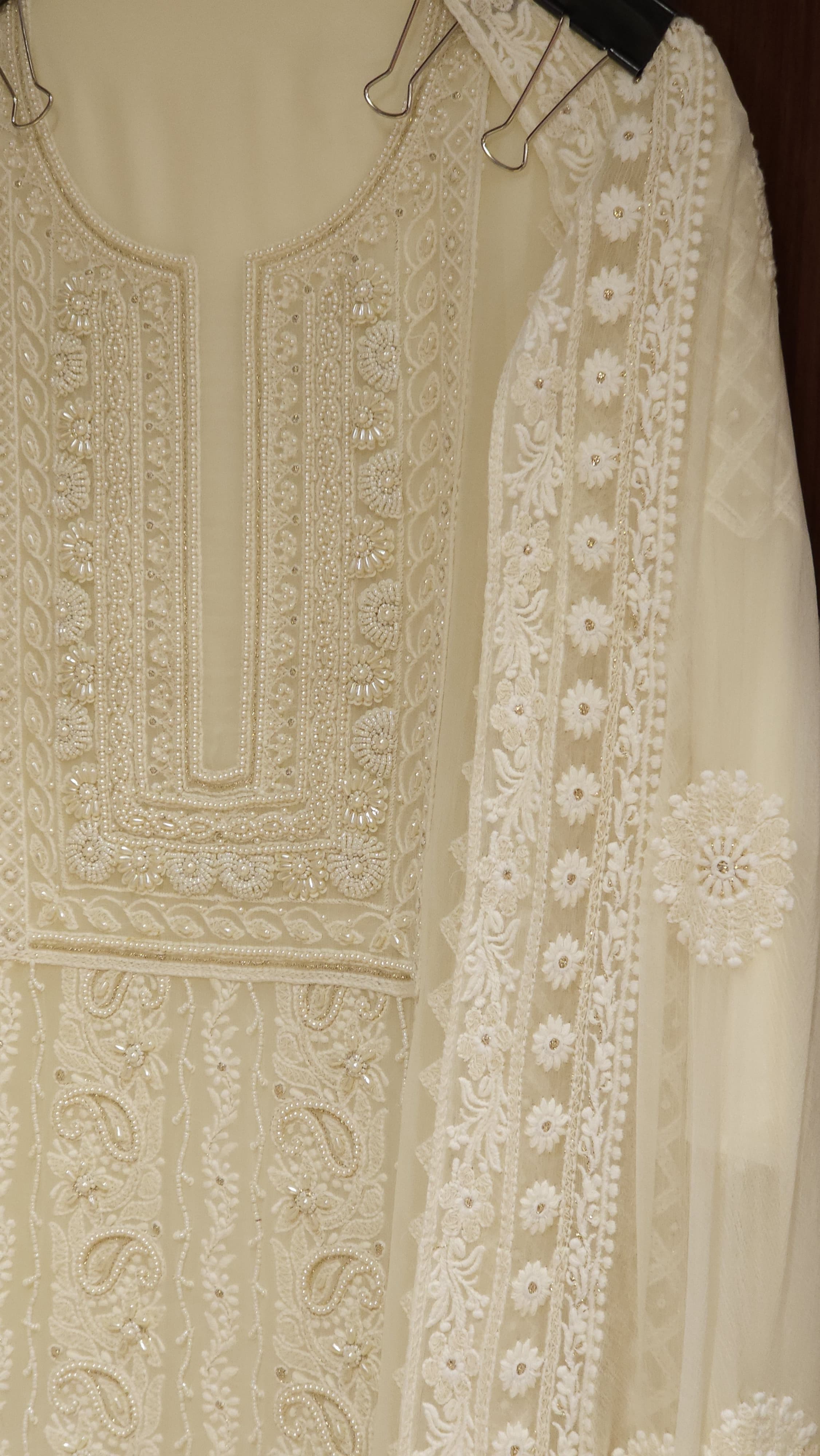 Original Lucknowi Pearl Chikankari Suit