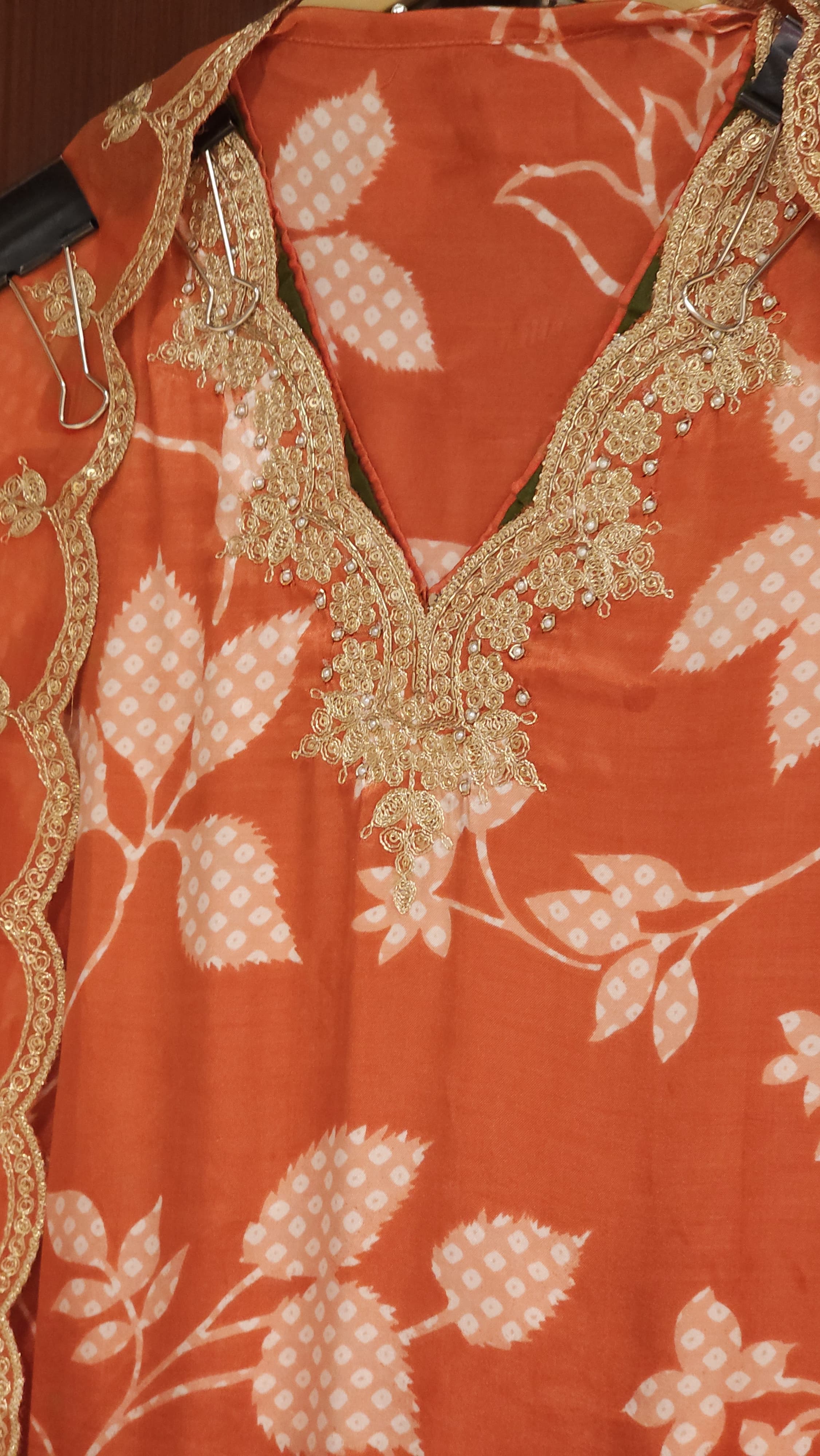 Gaji & Muga Silk Feel Suits