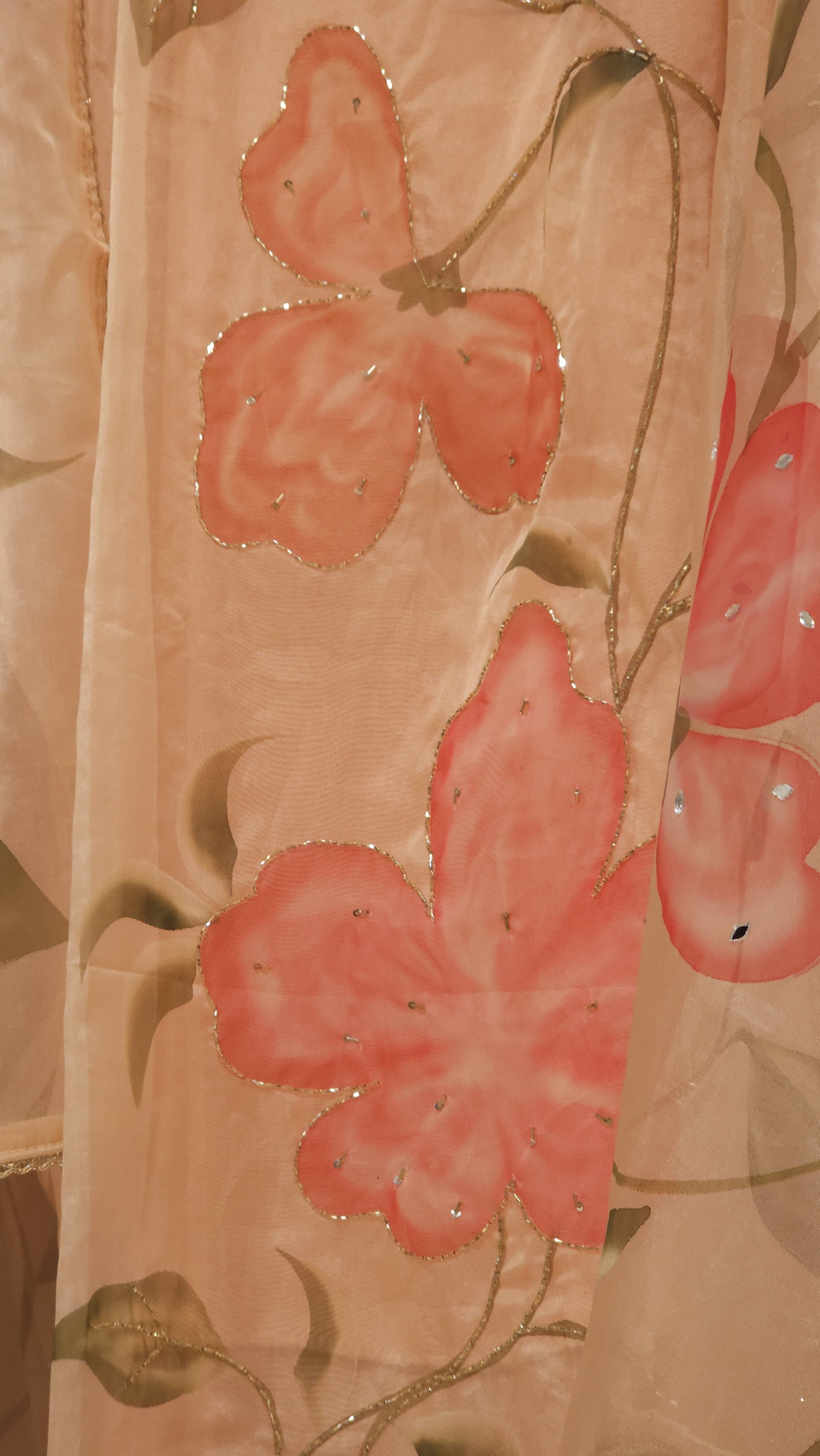 Brush Painted Glass Organza – New Colour Added