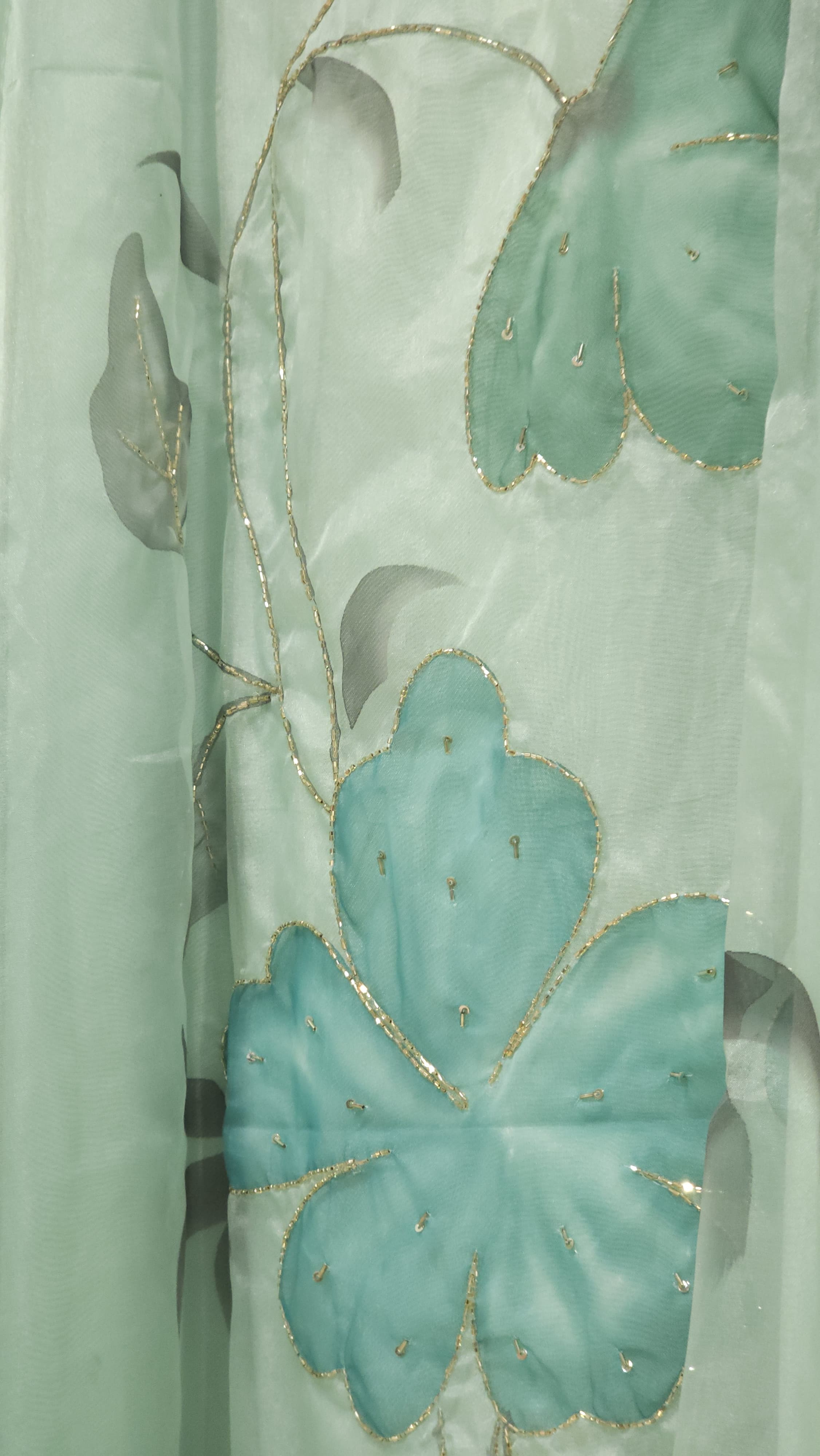 Brush Painted Glass Organza – New Colour Added