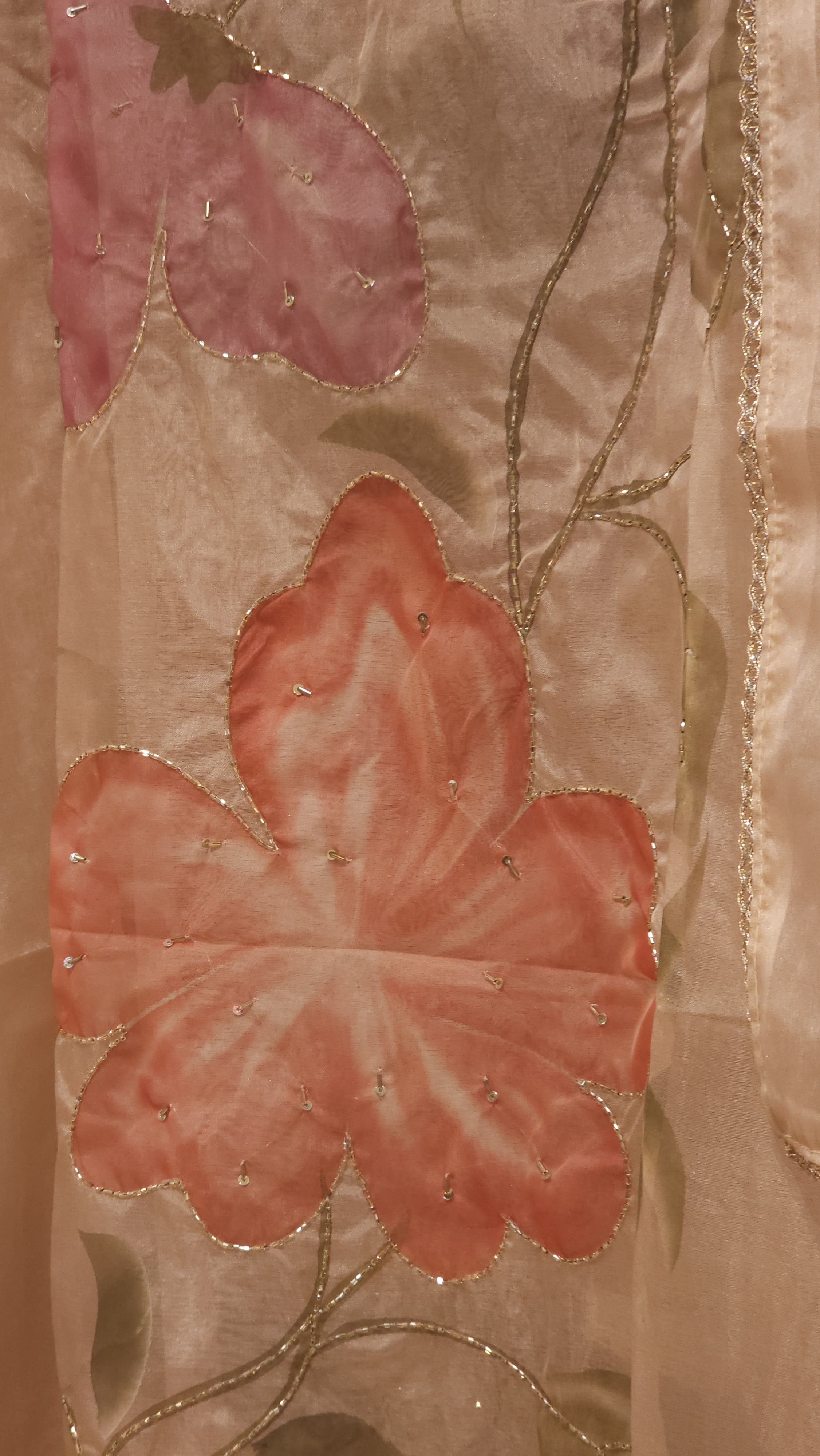 Brush Painted Glass Organza – New Colour Added