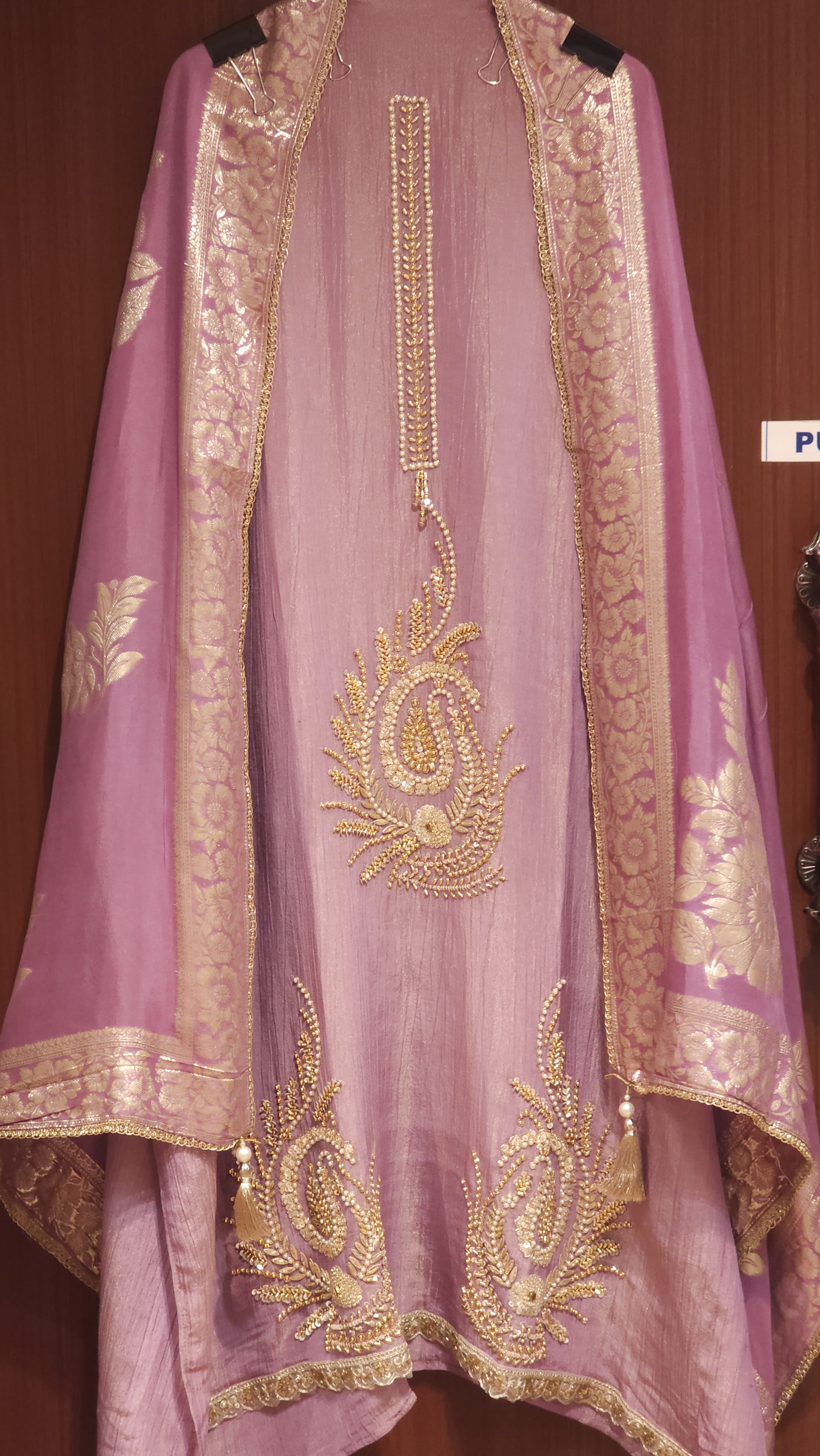 First-Ever Ornamental Embroidery Suit