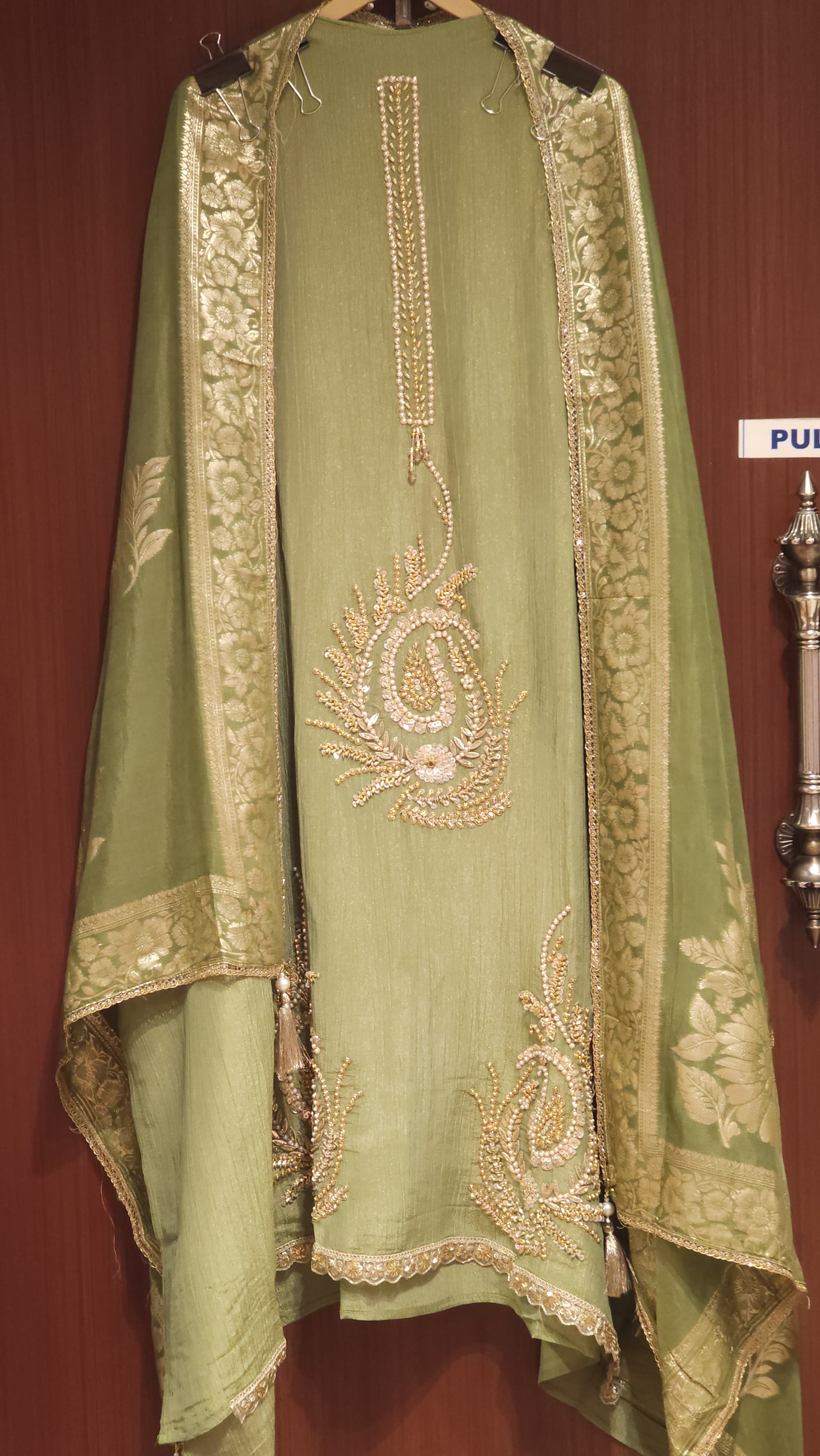 First-Ever Ornamental Embroidery Suit