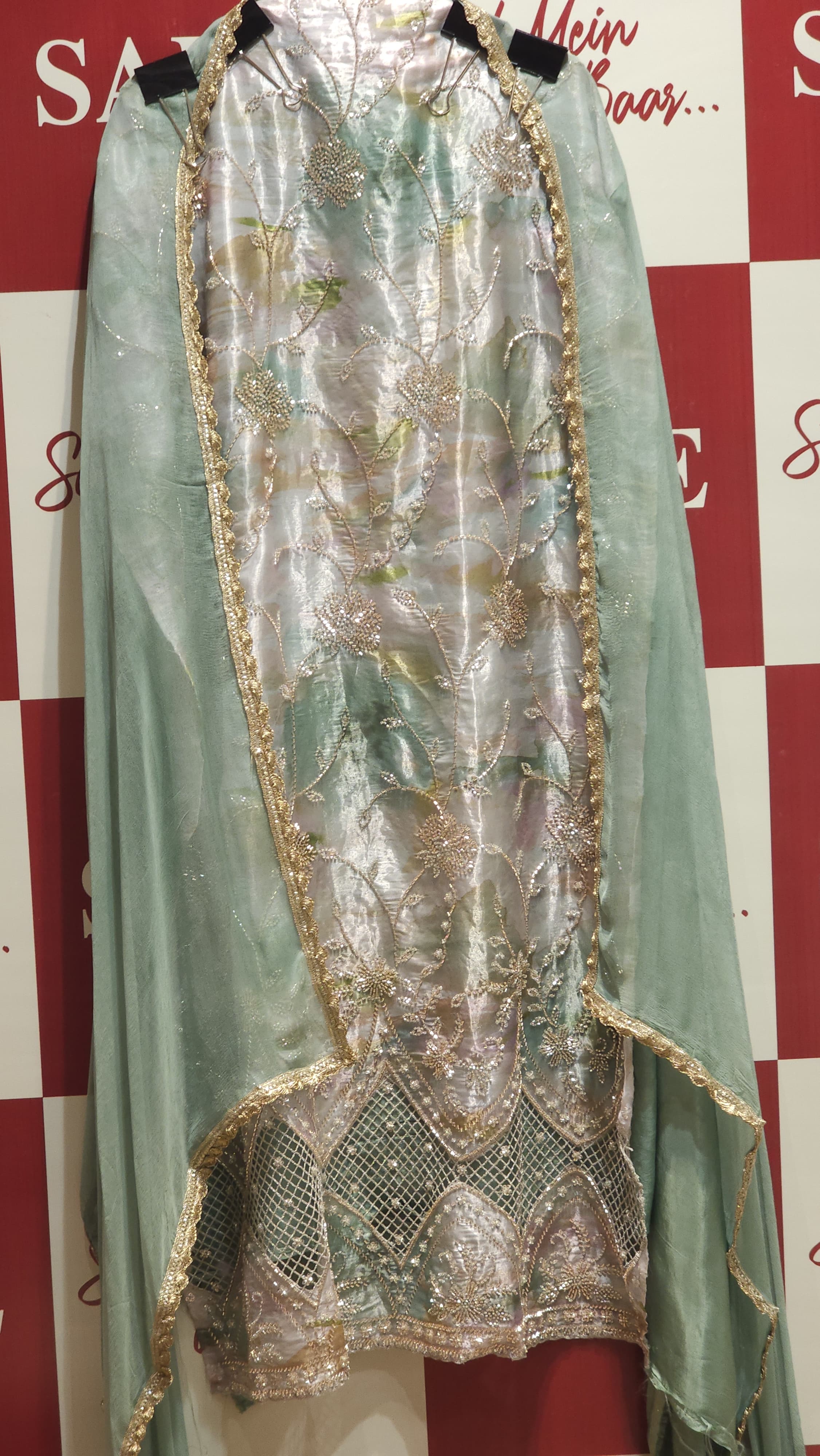 Western Glam – Full Embroidered Statement Suit