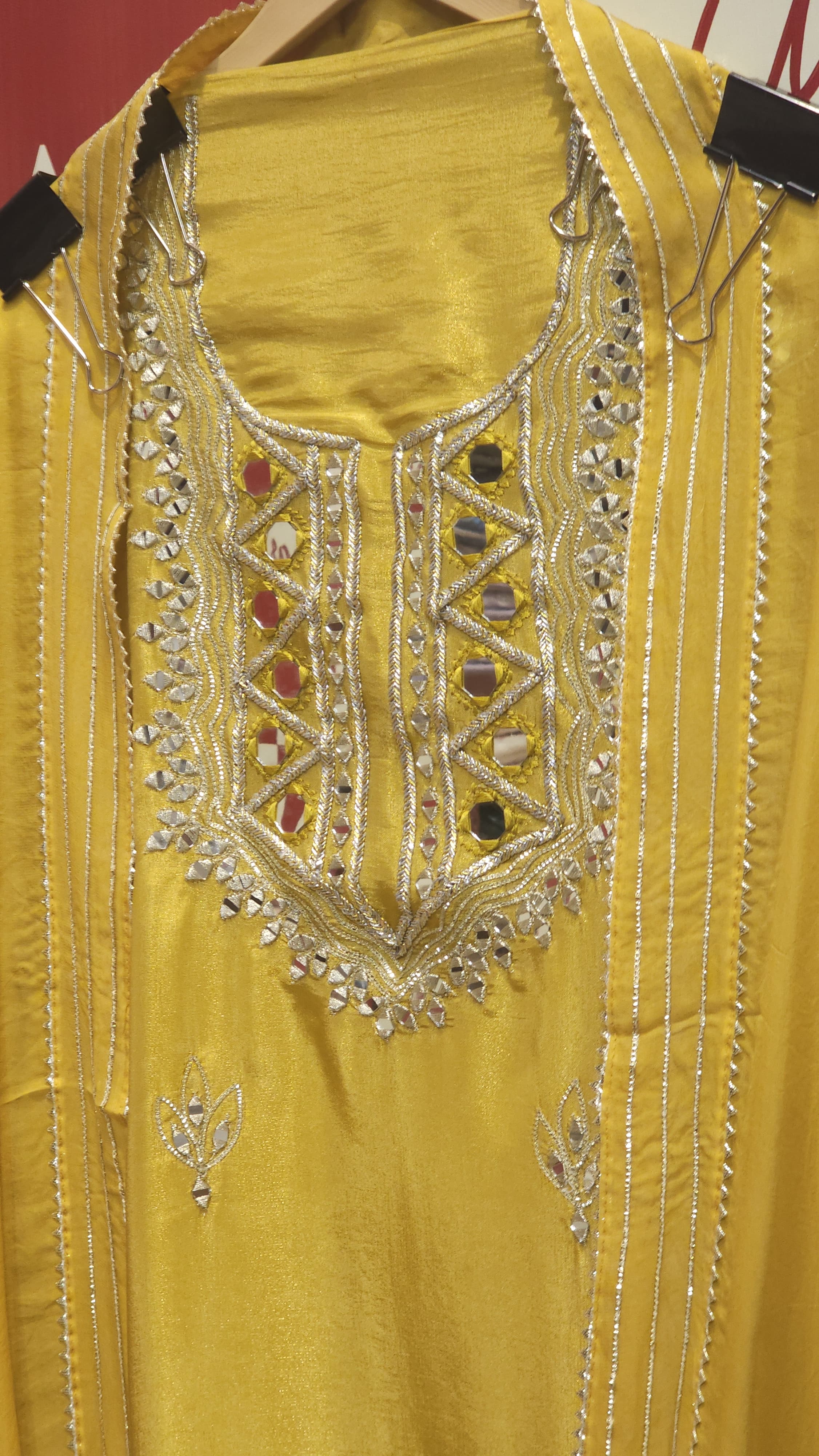 Applique & Mirror Elegance in Soft Tissue