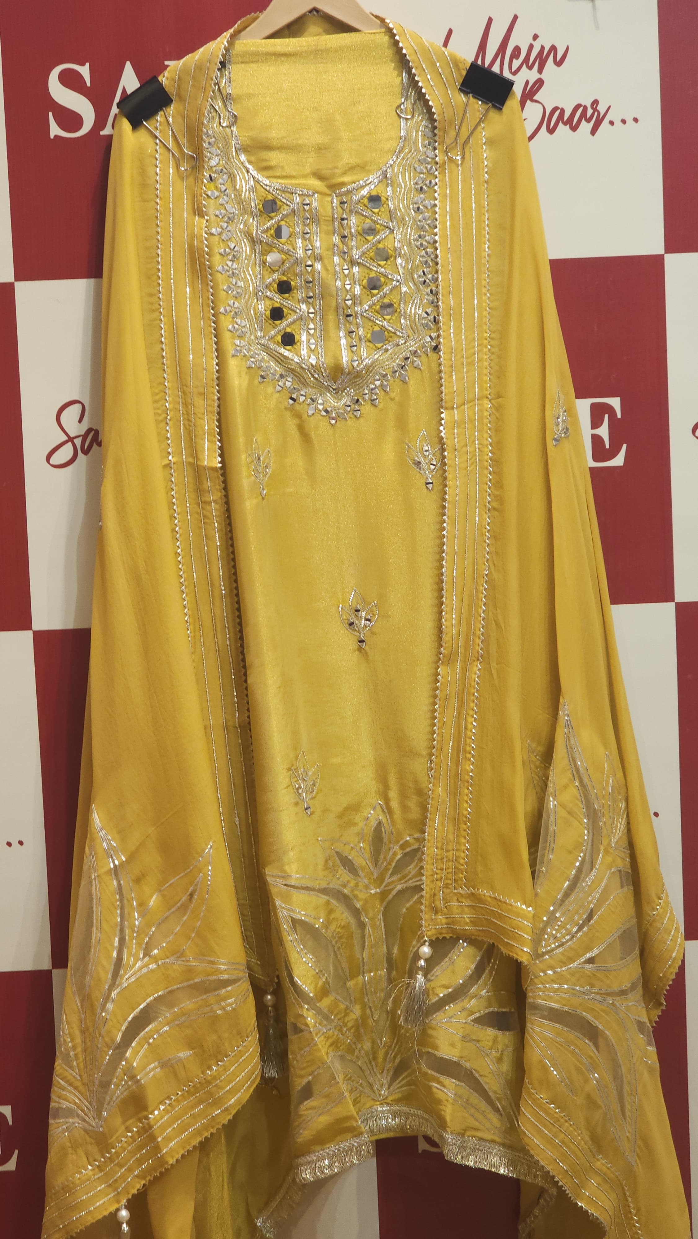 Applique & Mirror Elegance in Soft Tissue
