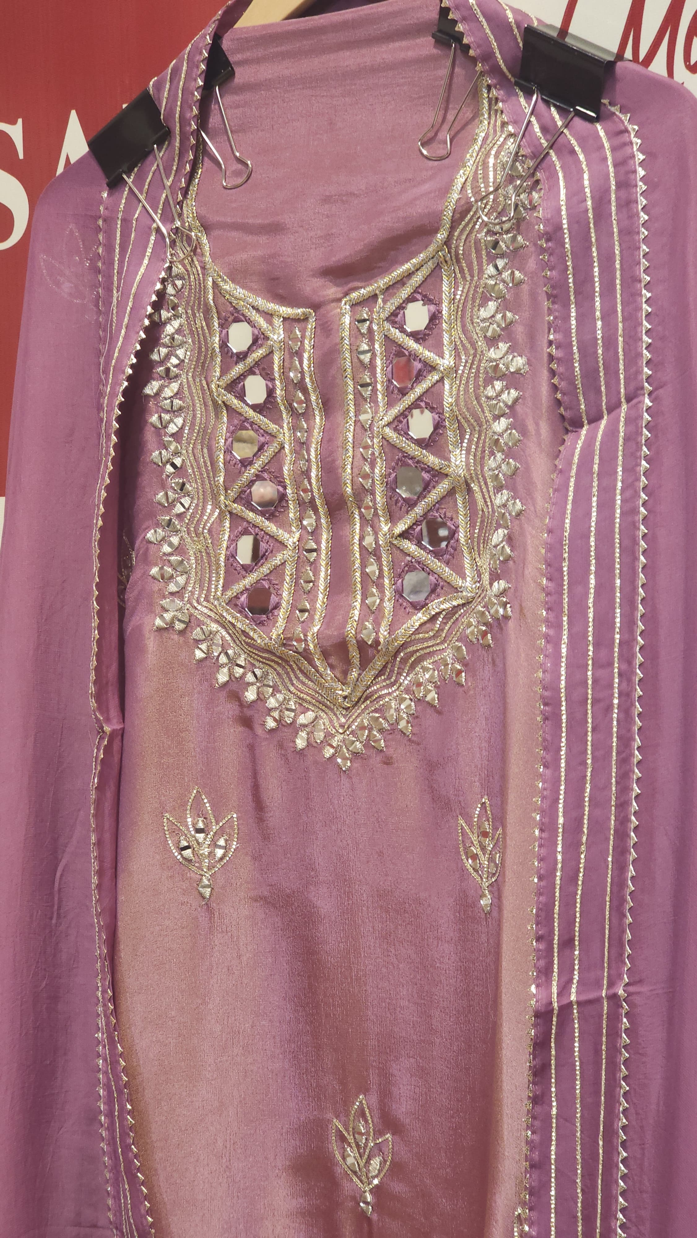 Applique & Mirror Elegance in Soft Tissue