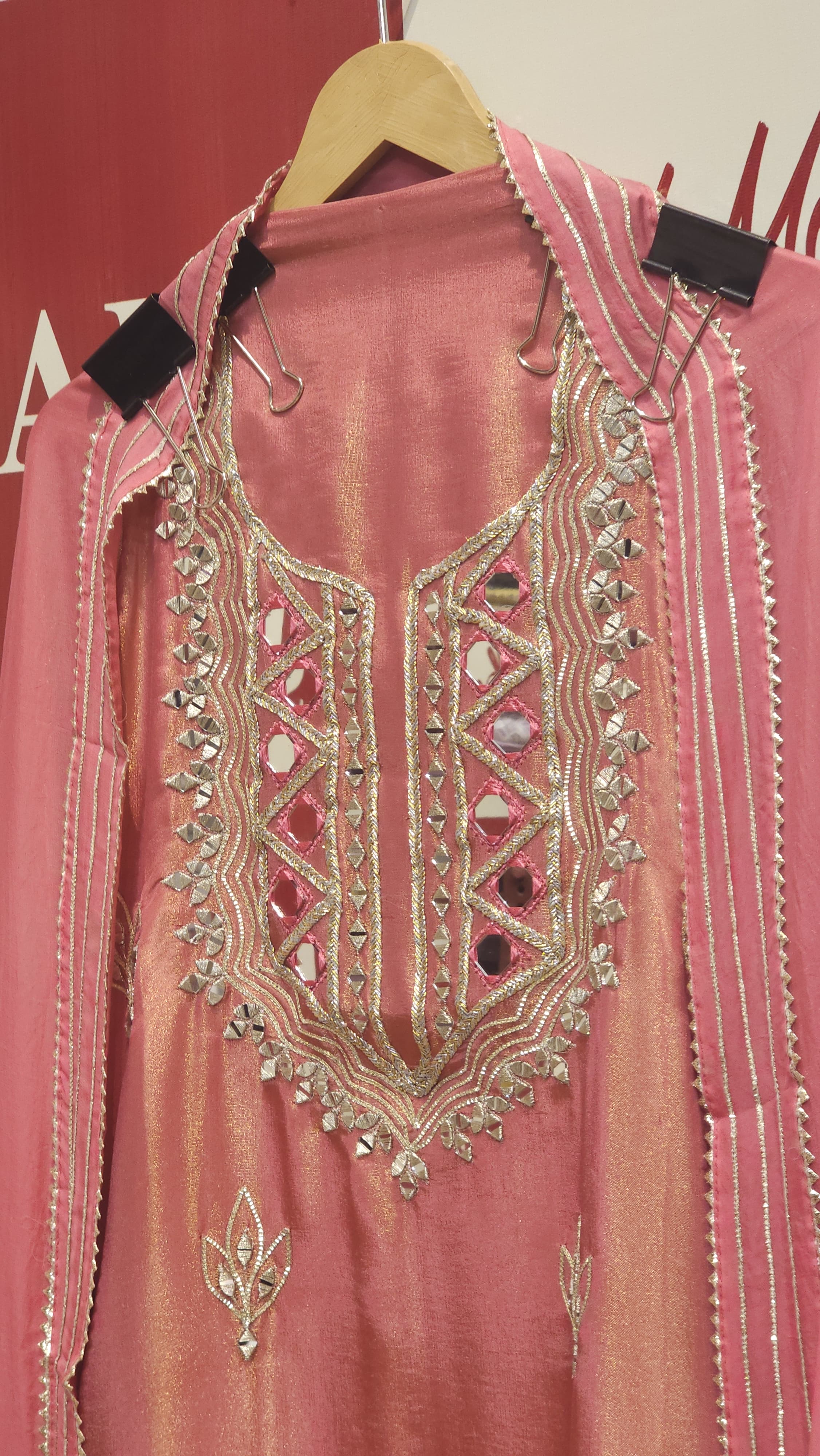 Applique & Mirror Elegance in Soft Tissue