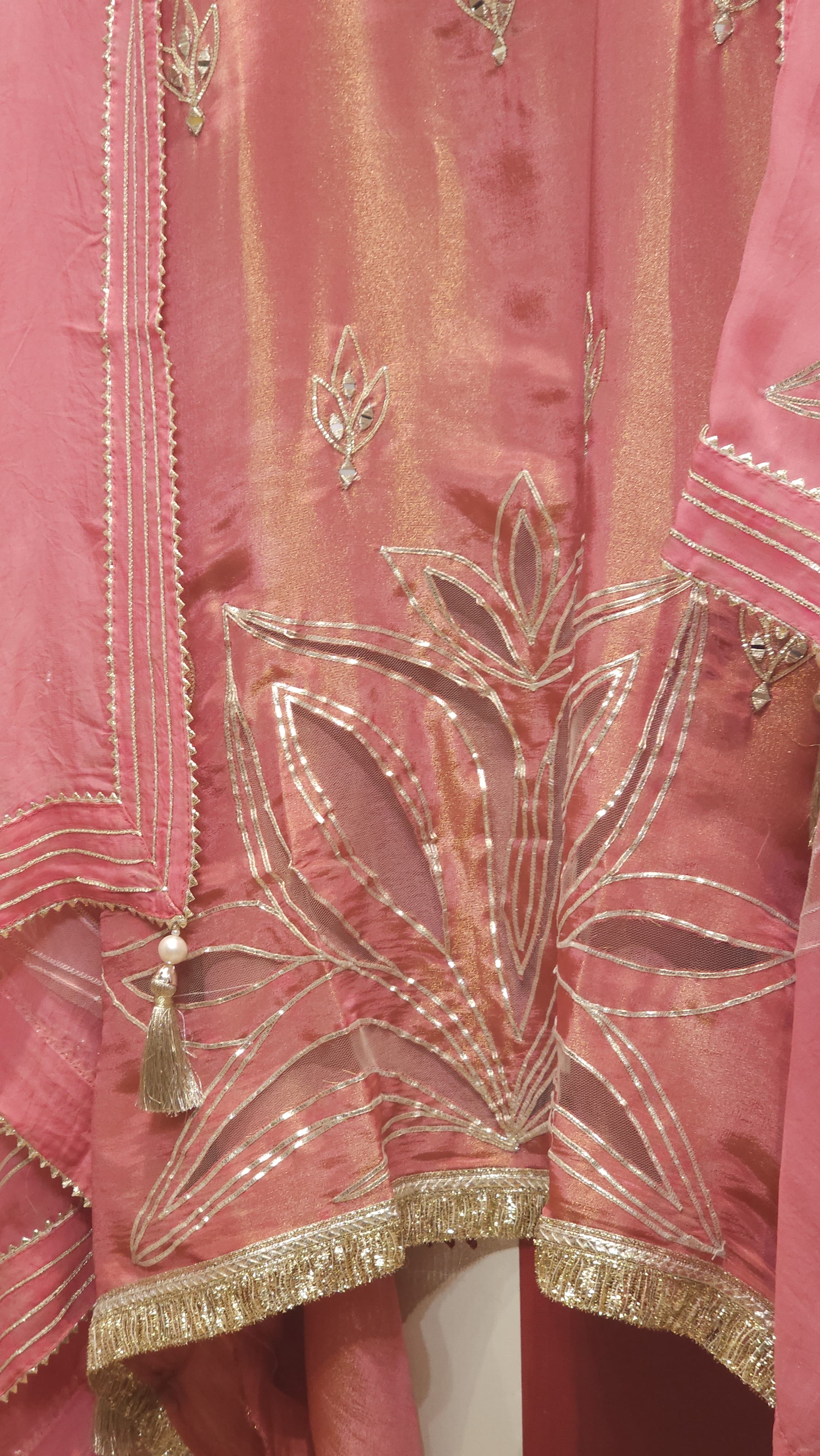 Applique & Mirror Elegance in Soft Tissue