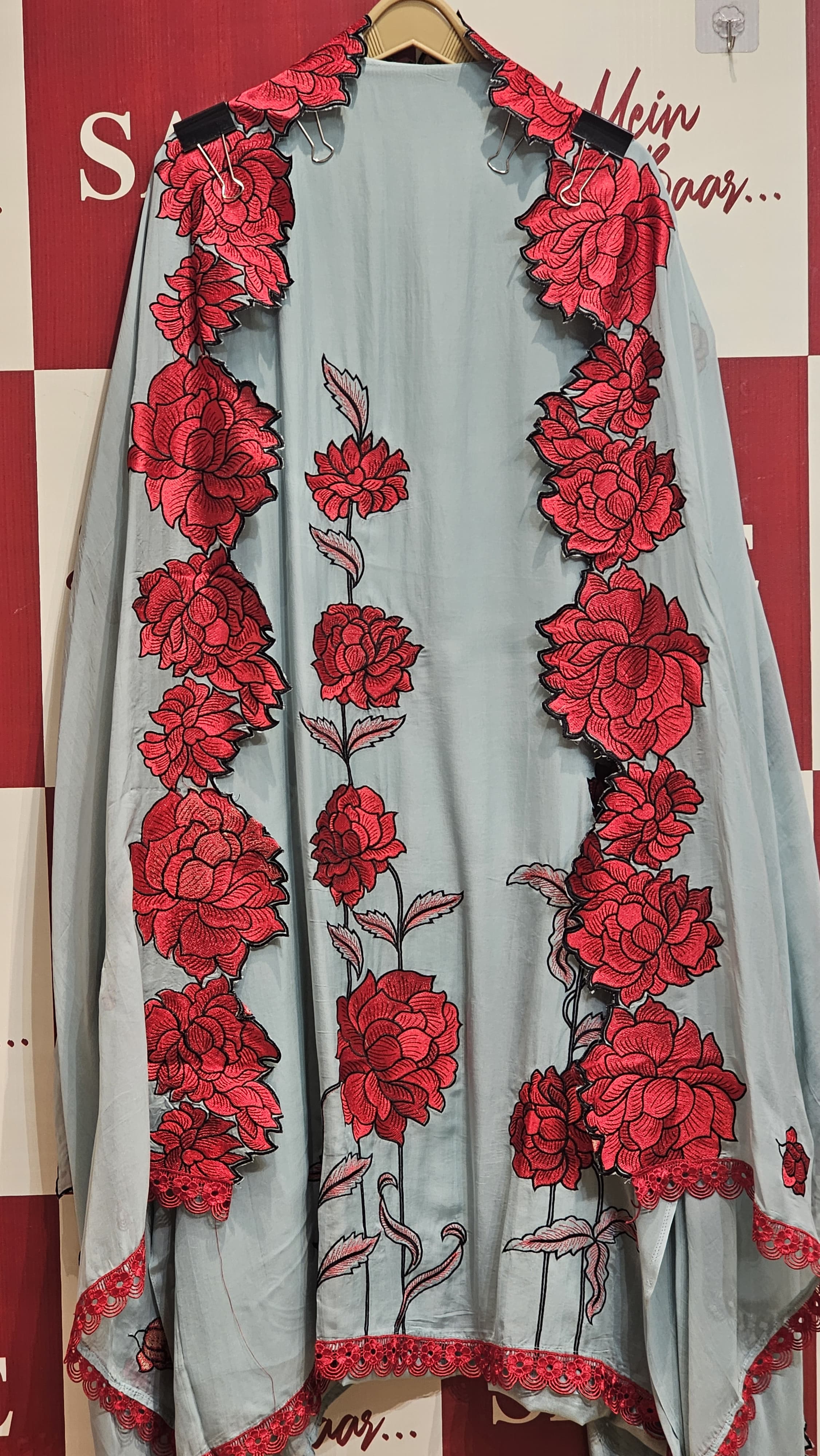 Gulab 2.0 – Luxury Floral Organza Suit