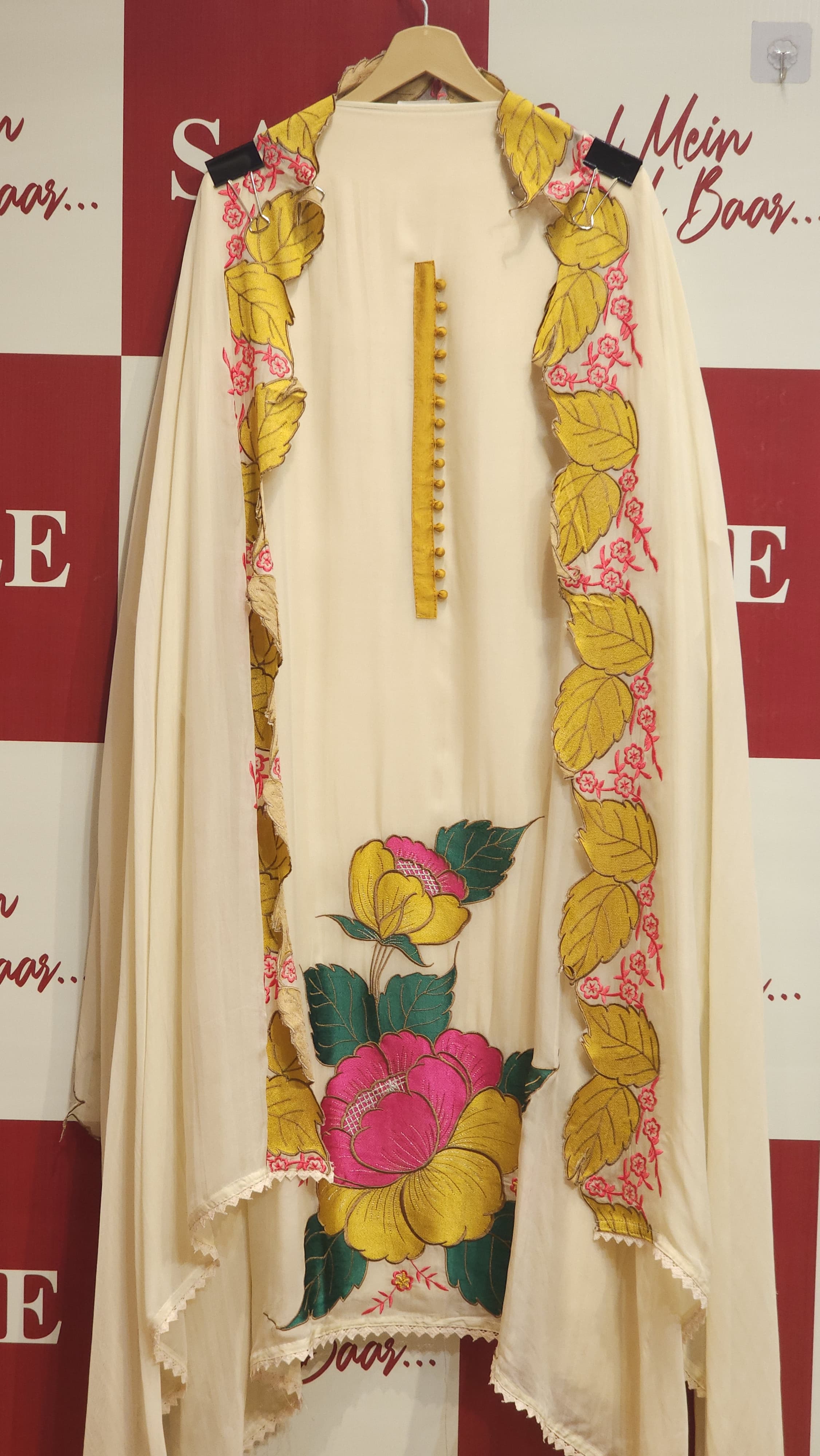 Gulaab 3.0 – Soft Organza Embroidered Suit