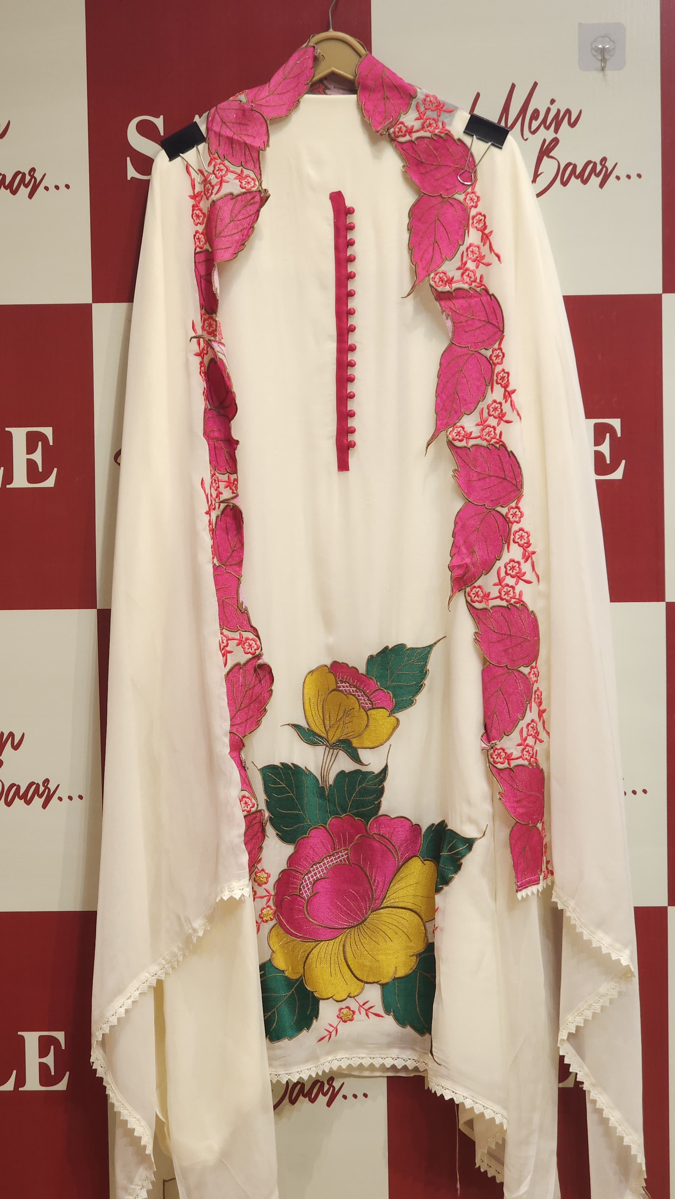 Gulaab 3.0 – Soft Organza Embroidered Suit