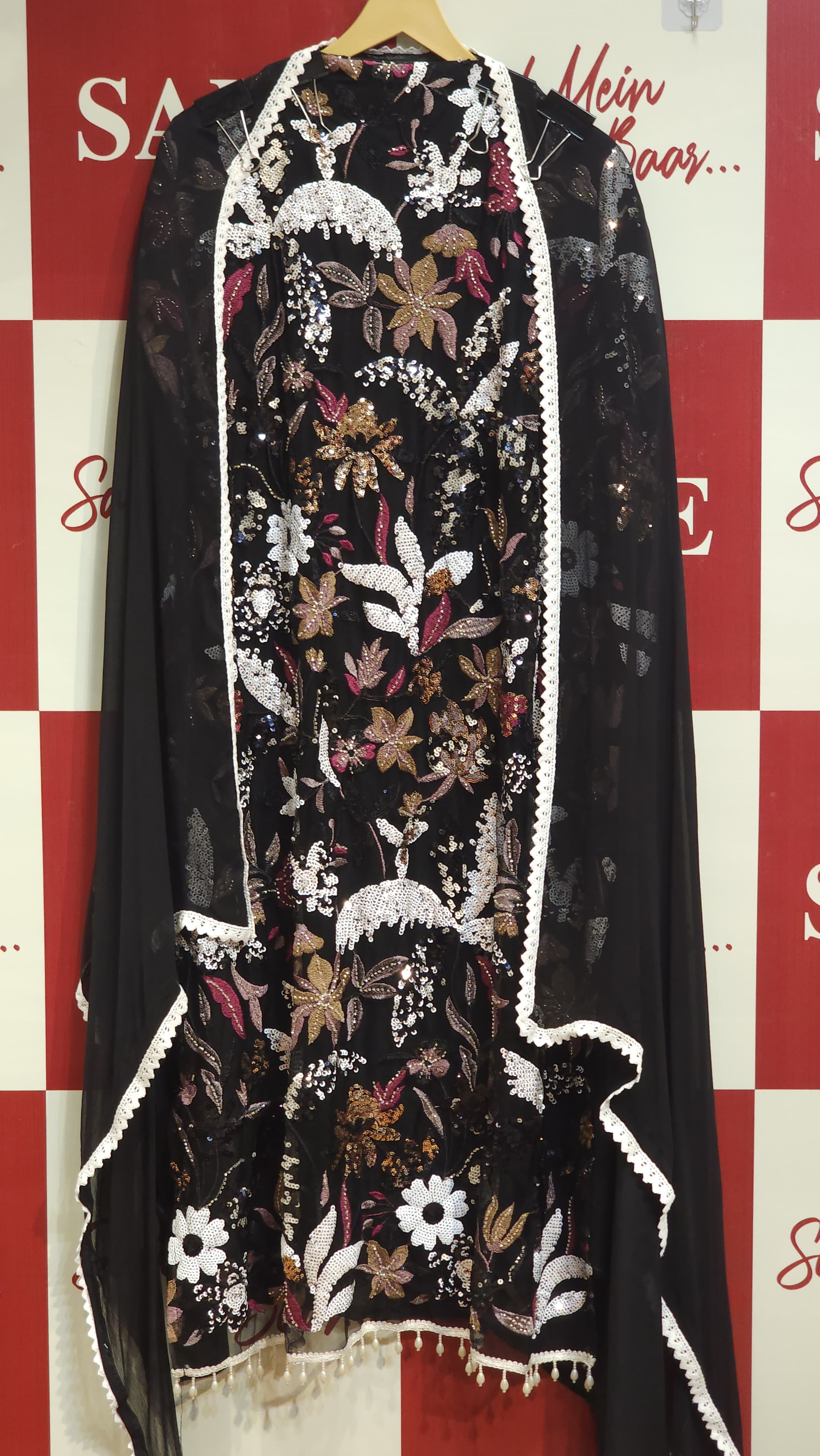 Viral Indo-Western Embroidered Suit