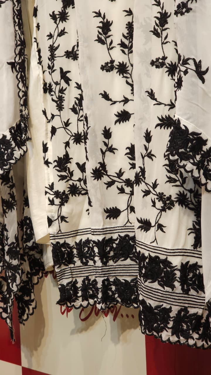Pakistani Georgette Embroidered Suit