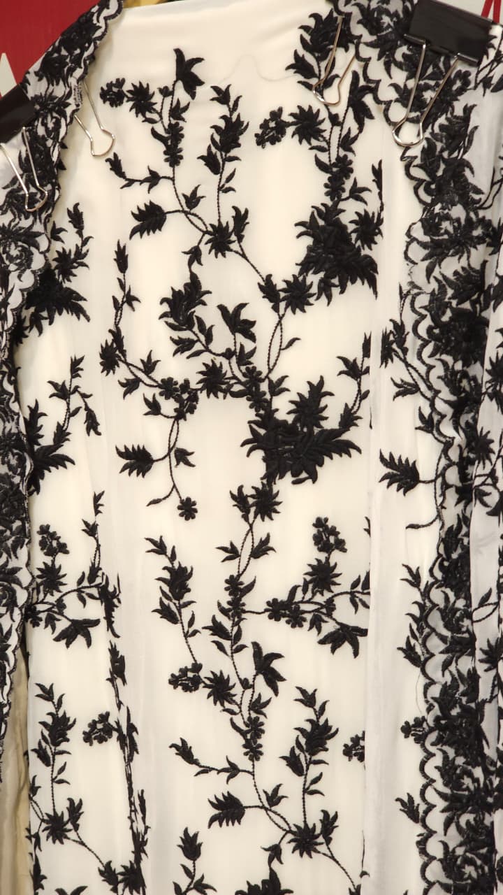 Pakistani Georgette Embroidered Suit