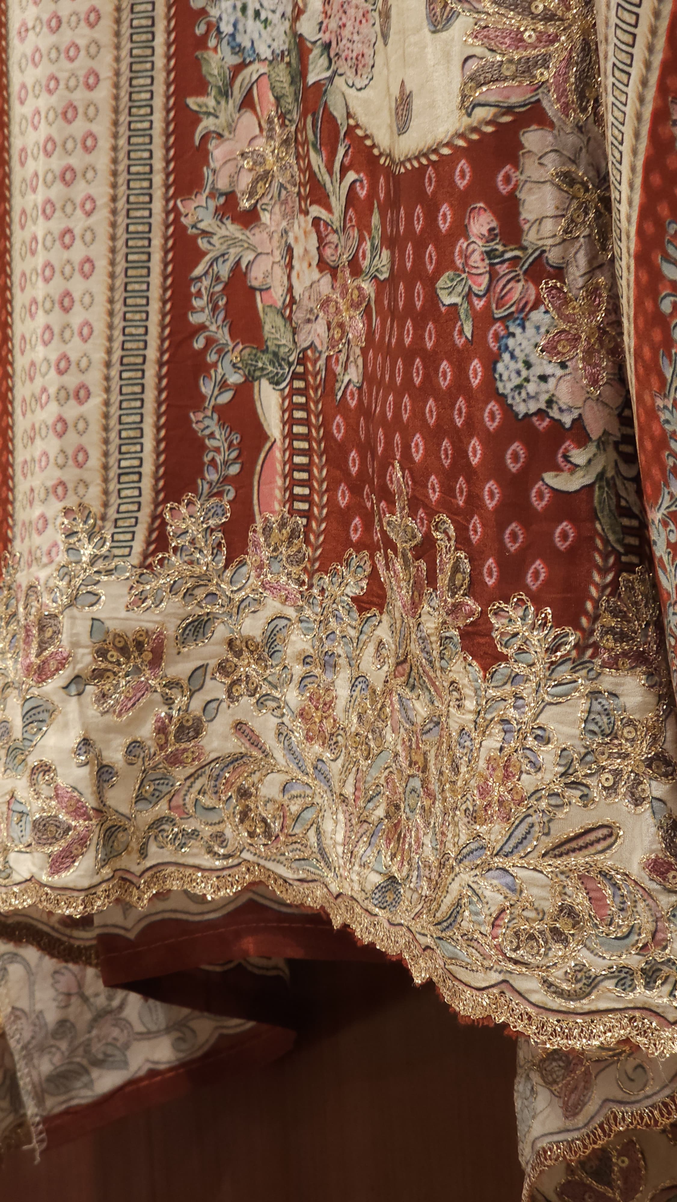 Premium Pakistani Crepe Embroidery Suit