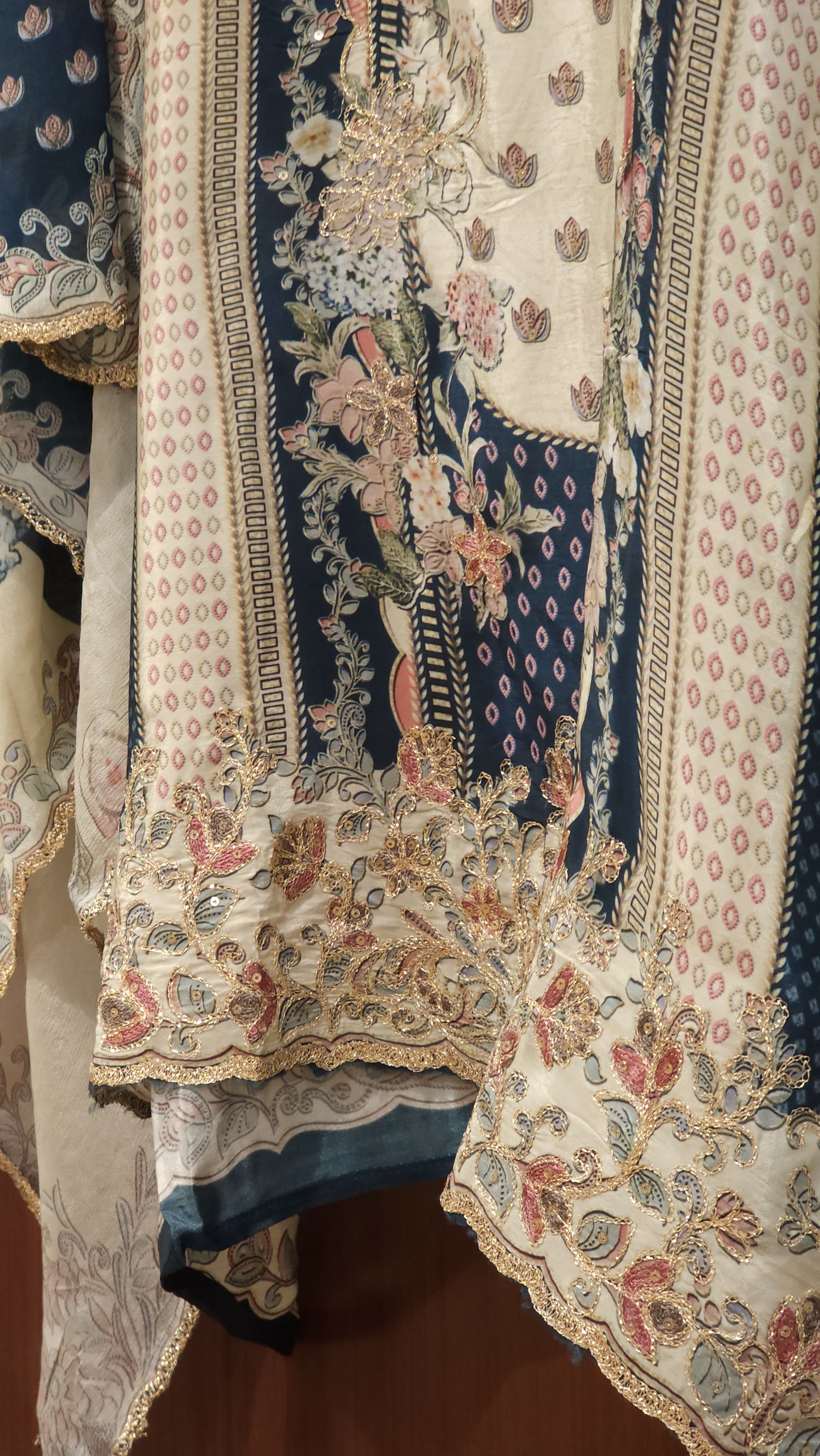 Premium Pakistani Crepe Embroidery Suit