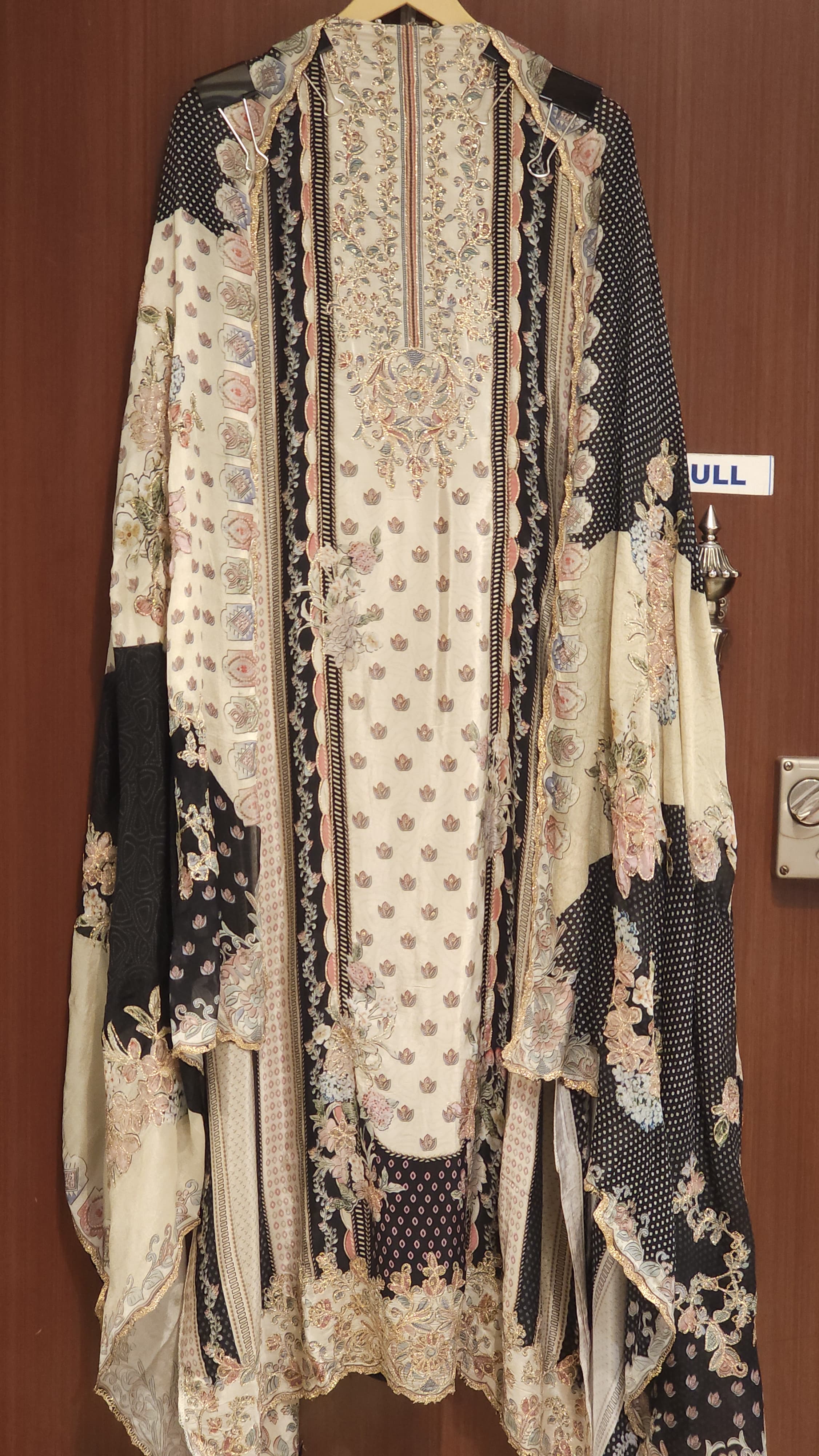 Premium Pakistani Crepe Embroidery Suit