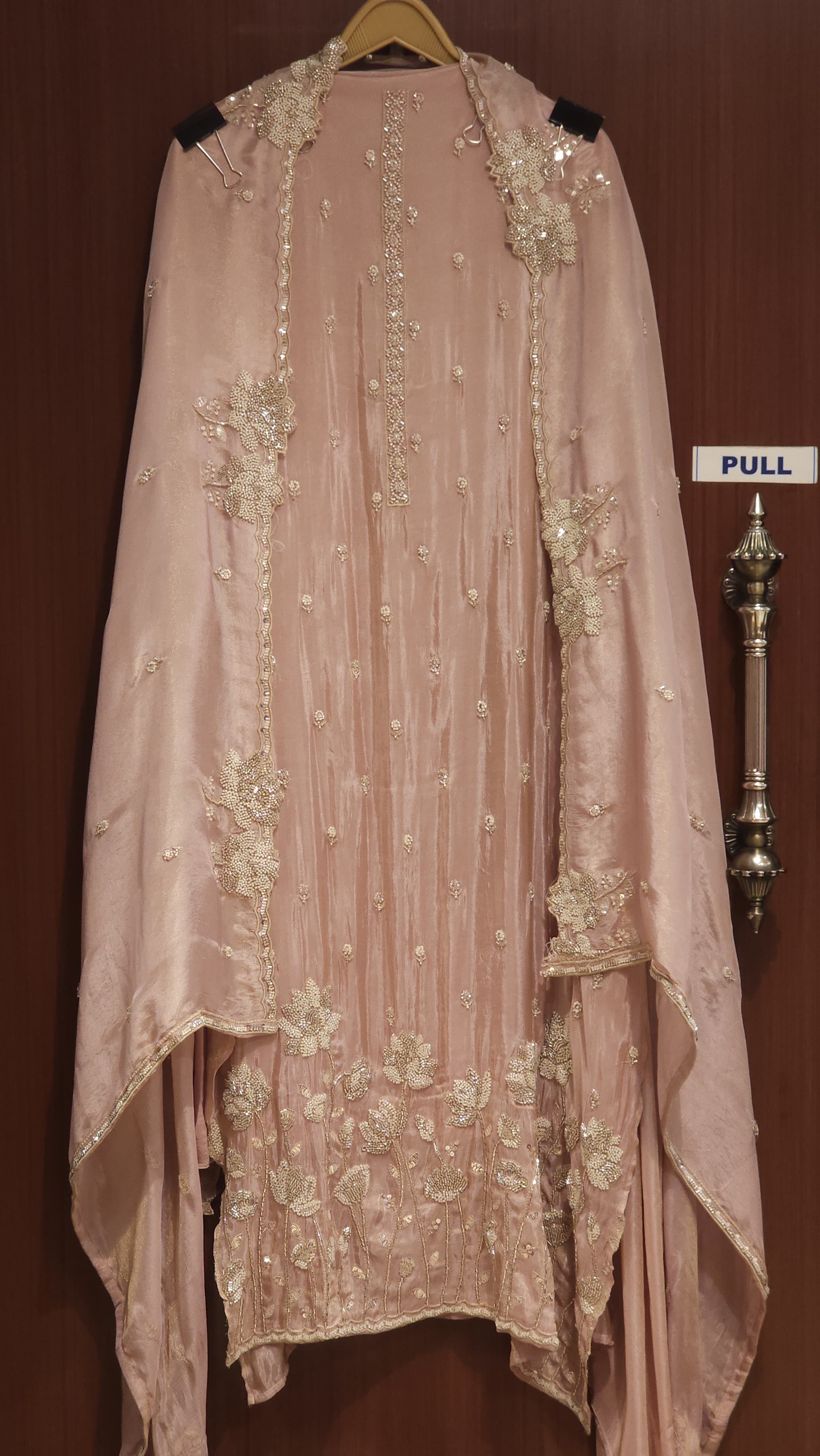 Designer-Inspired Soft Tissue Suit with Embroidery