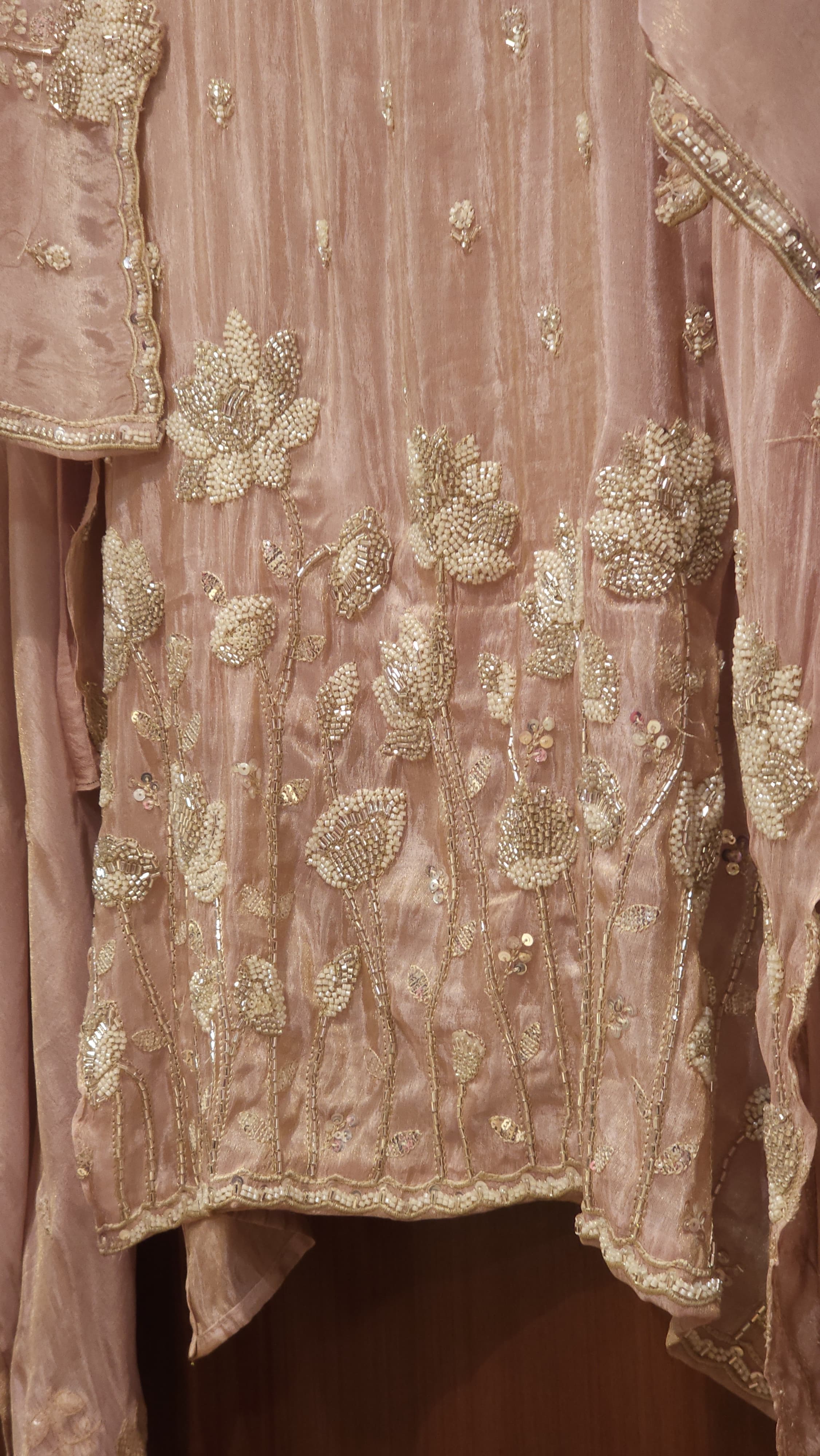 Designer-Inspired Soft Tissue Suit with Embroidery