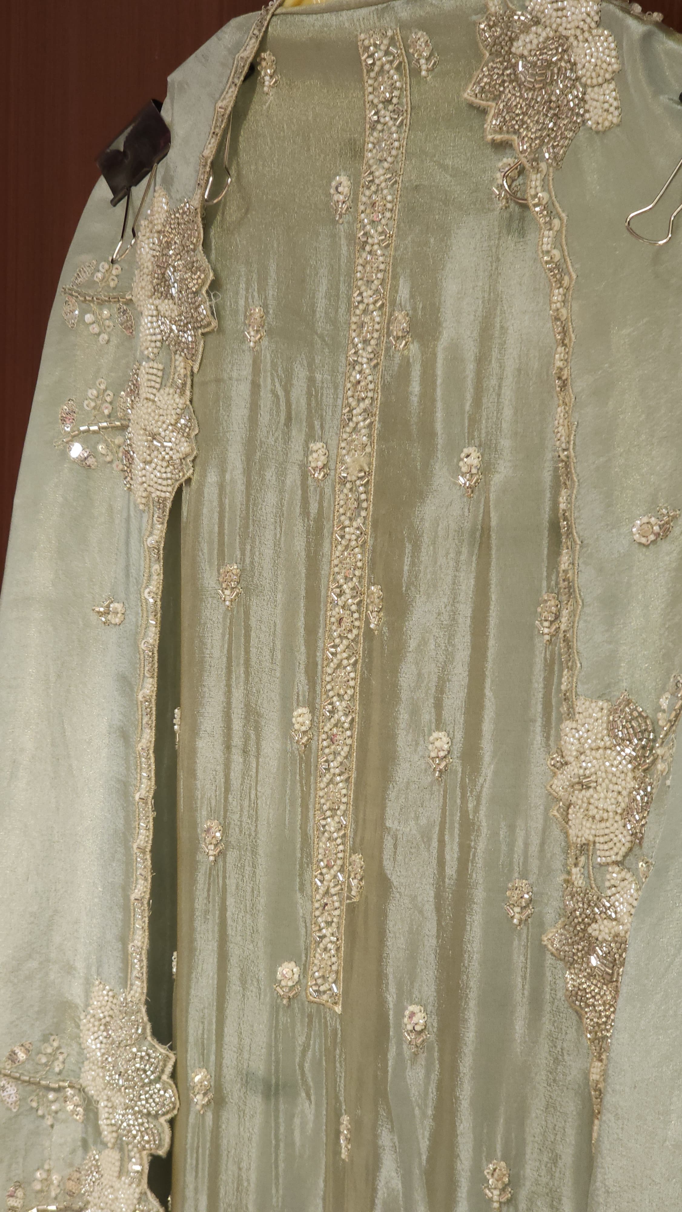 Designer-Inspired Soft Tissue Suit with Embroidery