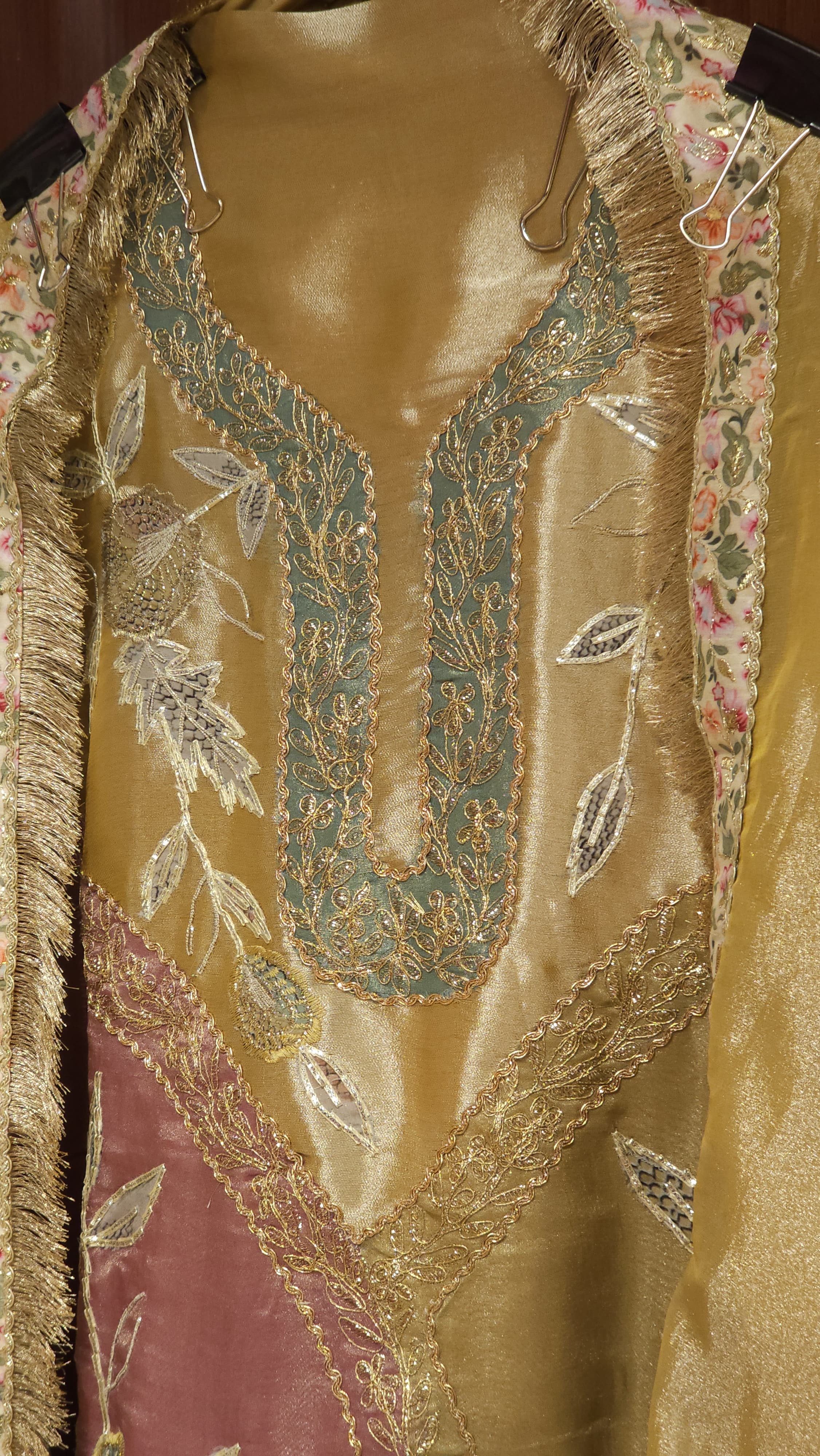 Imported Russian Tissue & Premium Patchwork Suit