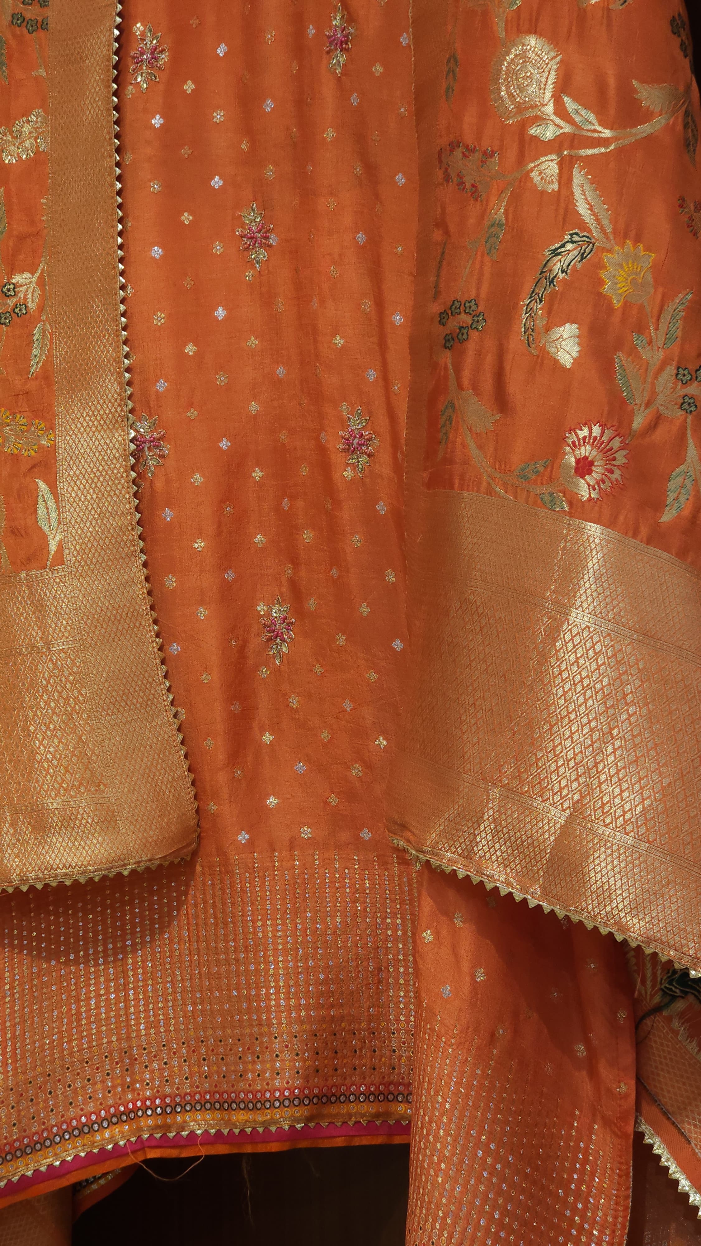 Tanchoi Banarasi Silk Weave Suit