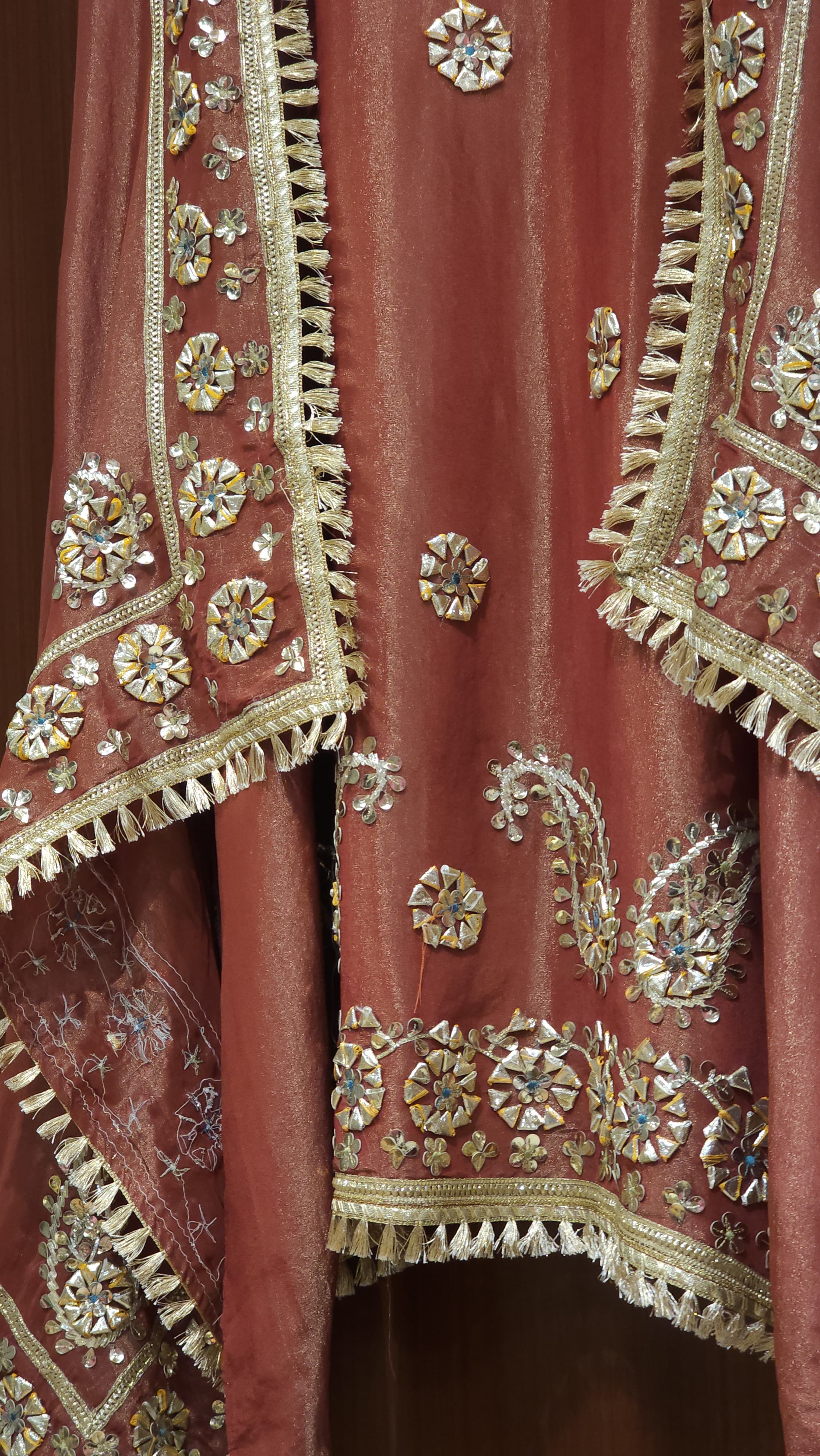 Gota Patti & Leather Elegance - The Festive Check