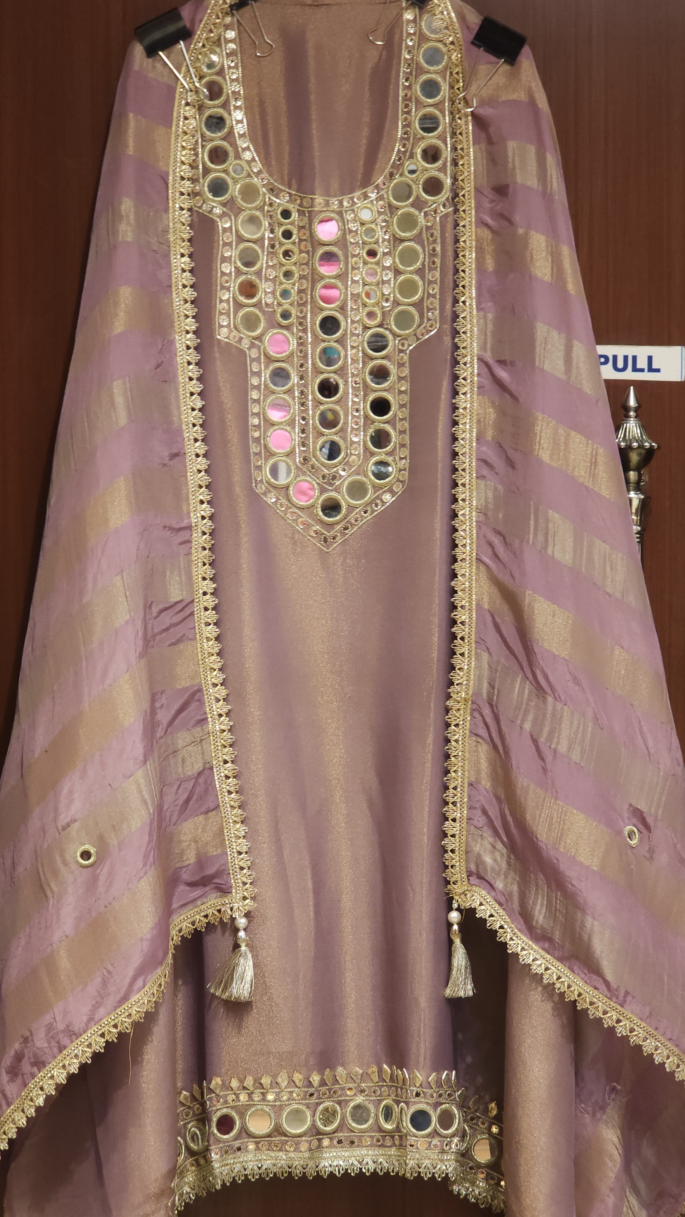 Luxe Mirror Elegance Suit