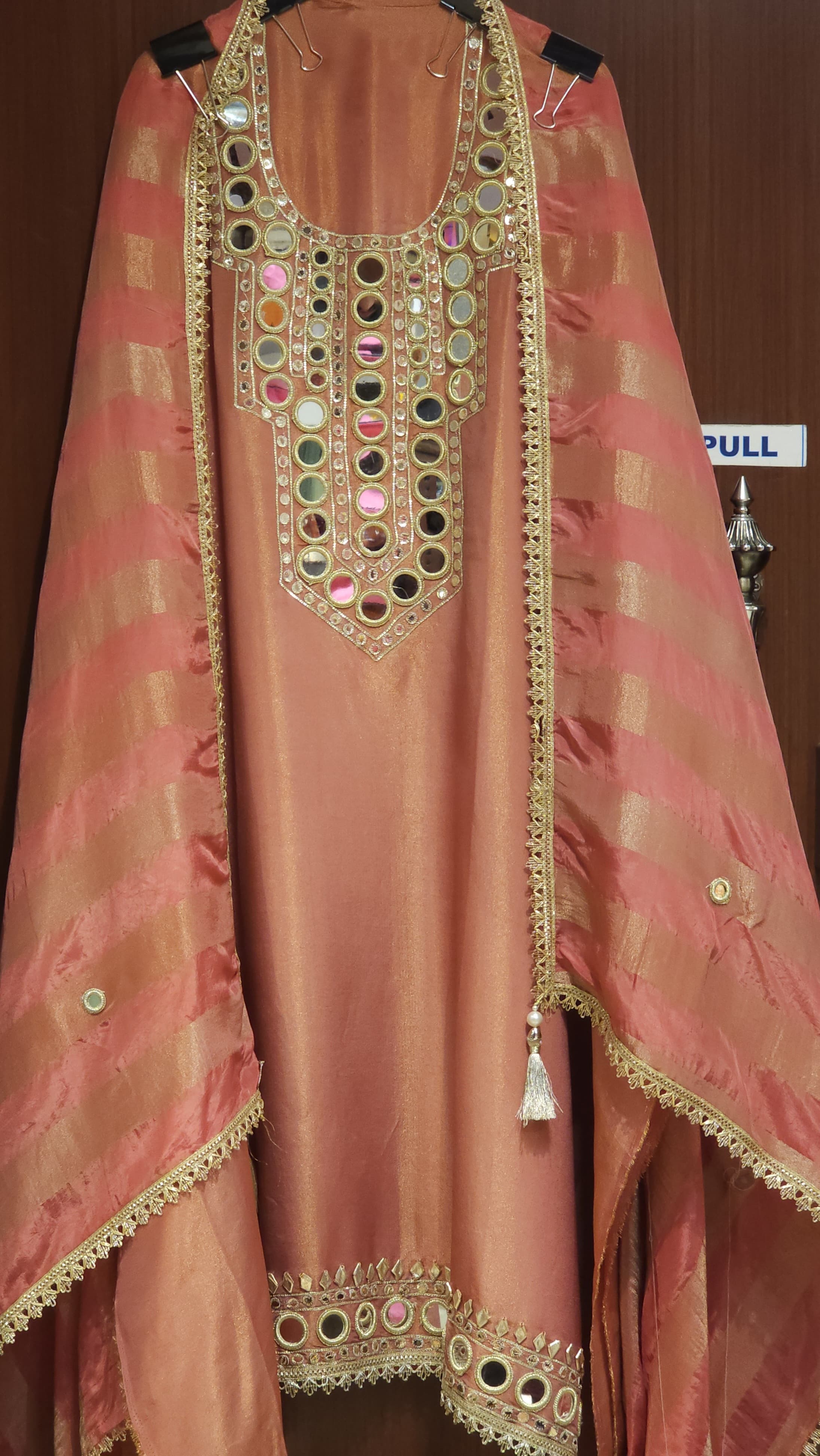 Luxe Mirror Elegance Suit