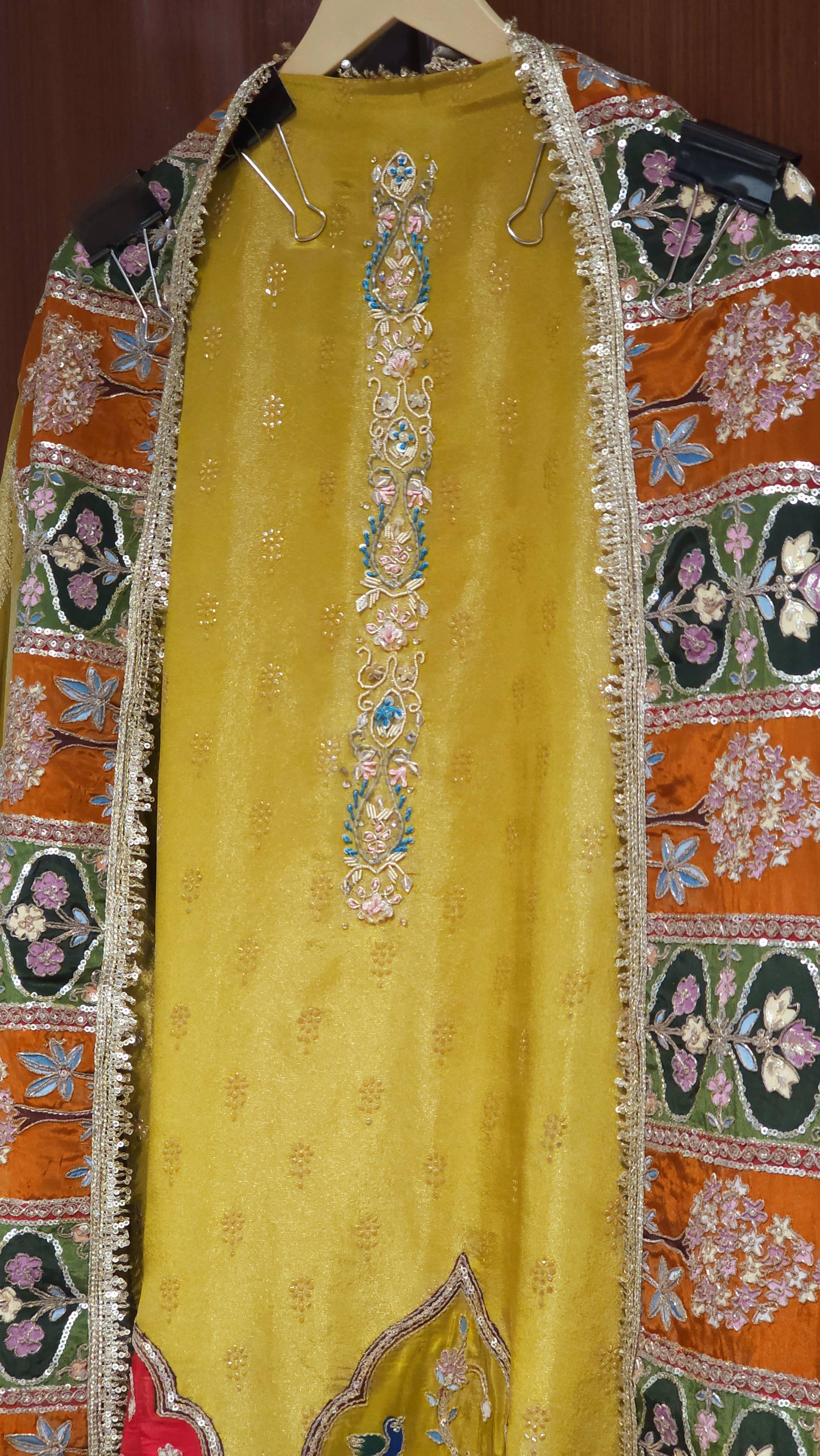 Mughal Art 2.O Suit with Rajwada Embroidery