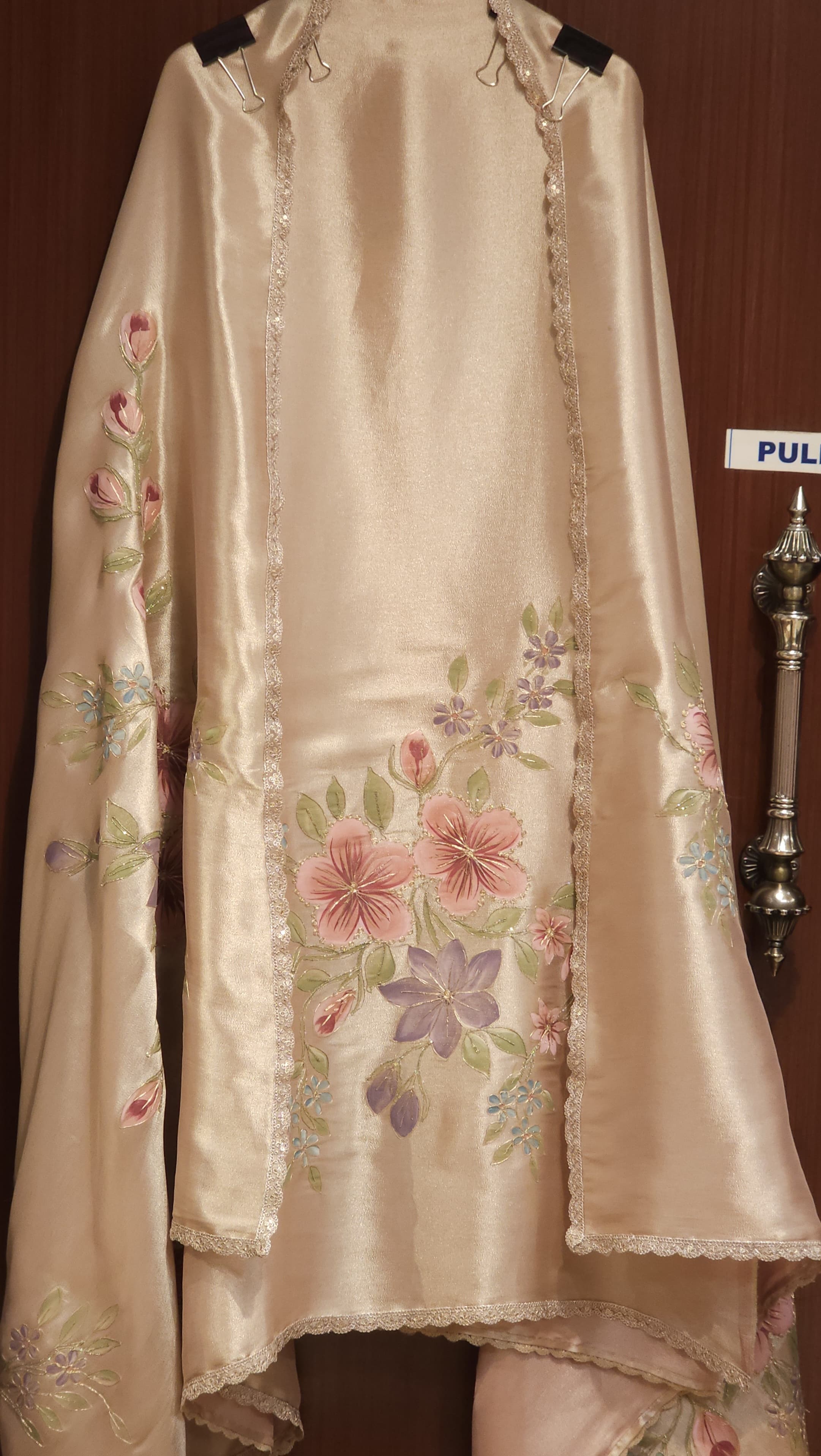 Luxury Russian Tissue Handpaint Suit