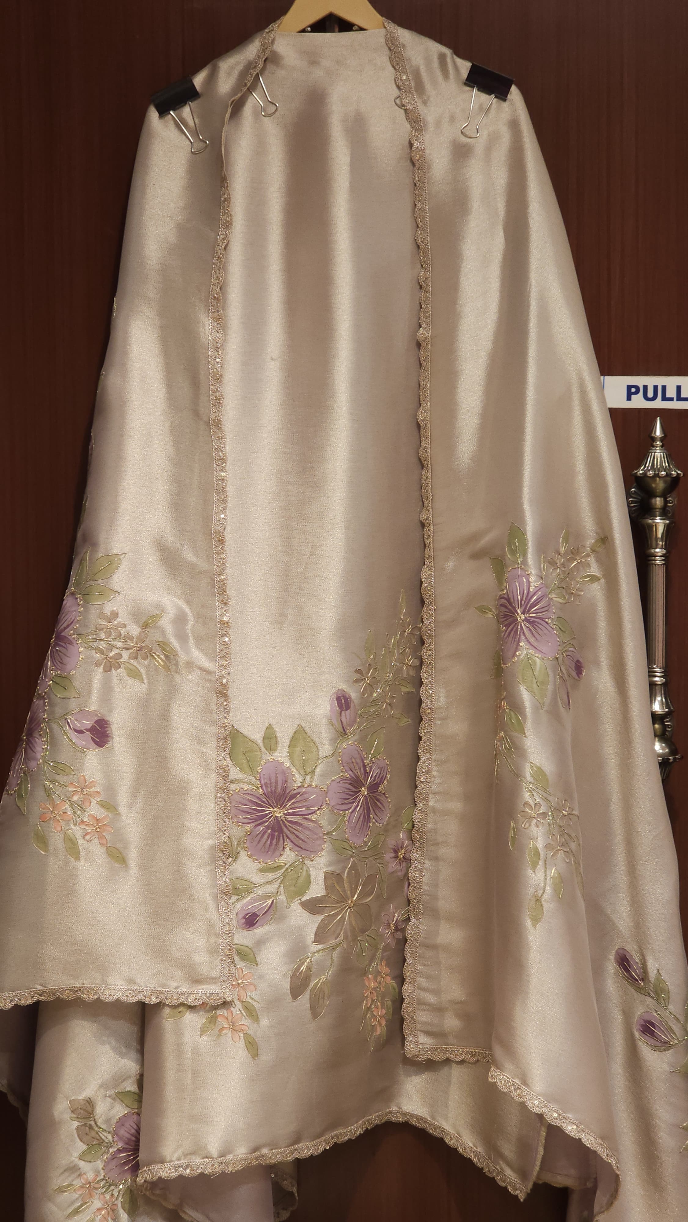 Luxury Russian Tissue Handpaint Suit