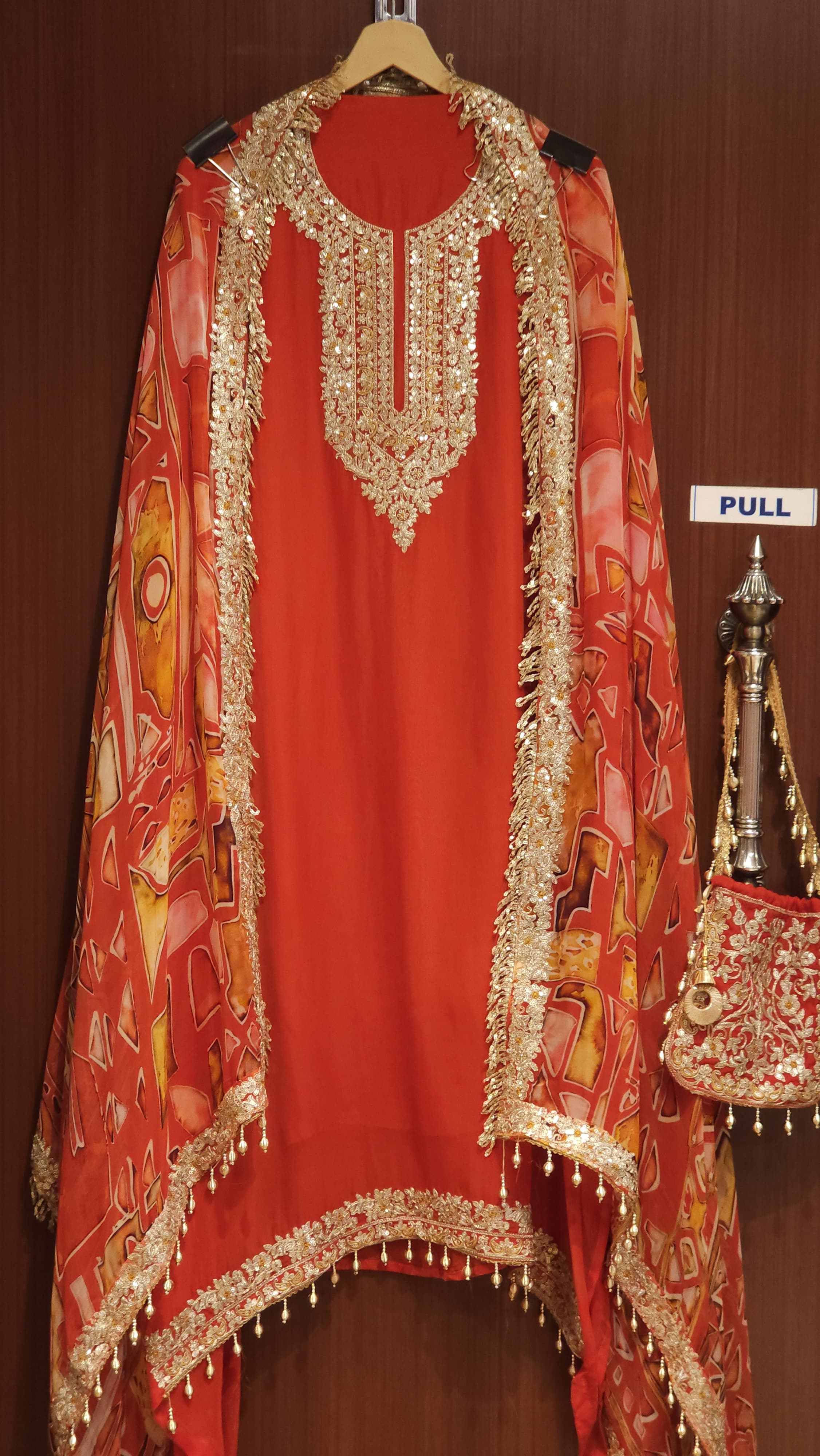 Celibrity Inspired Couture, Rajwada Organza Ensemble