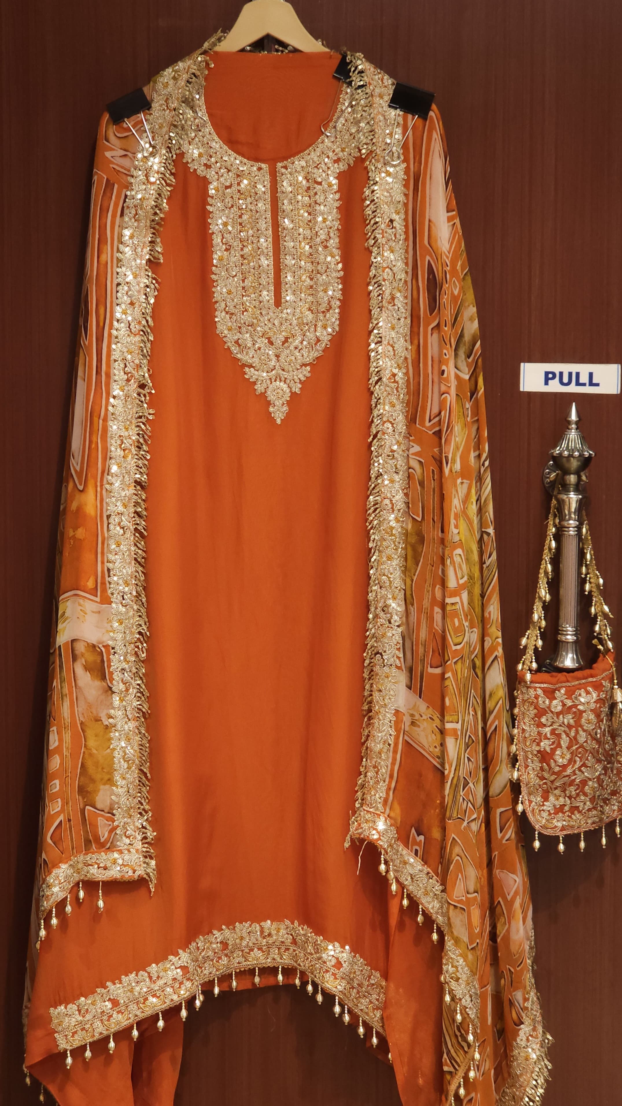 Celibrity Inspired Couture, Rajwada Organza Ensemble