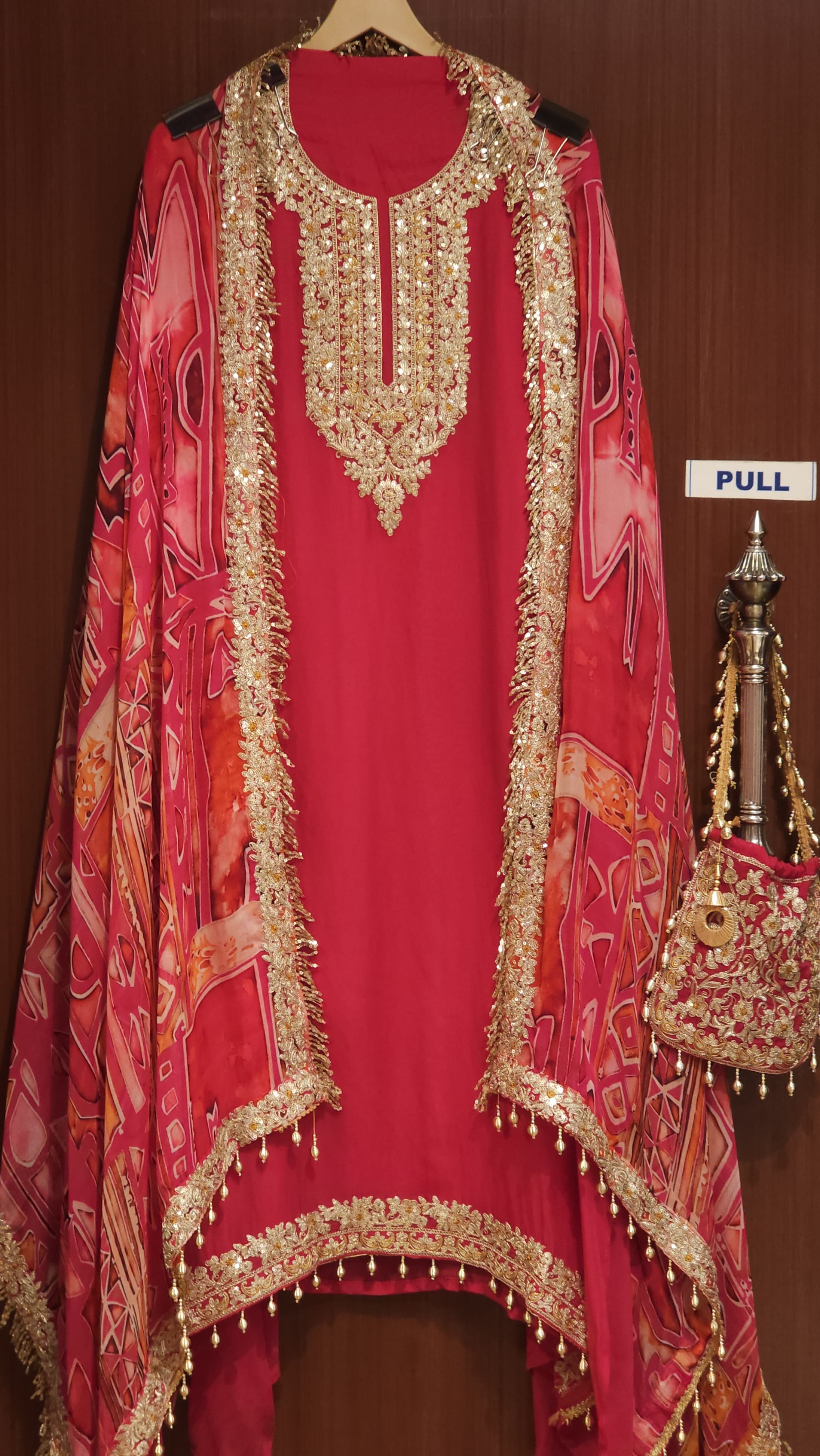 Celibrity Inspired Couture, Rajwada Organza Ensemble